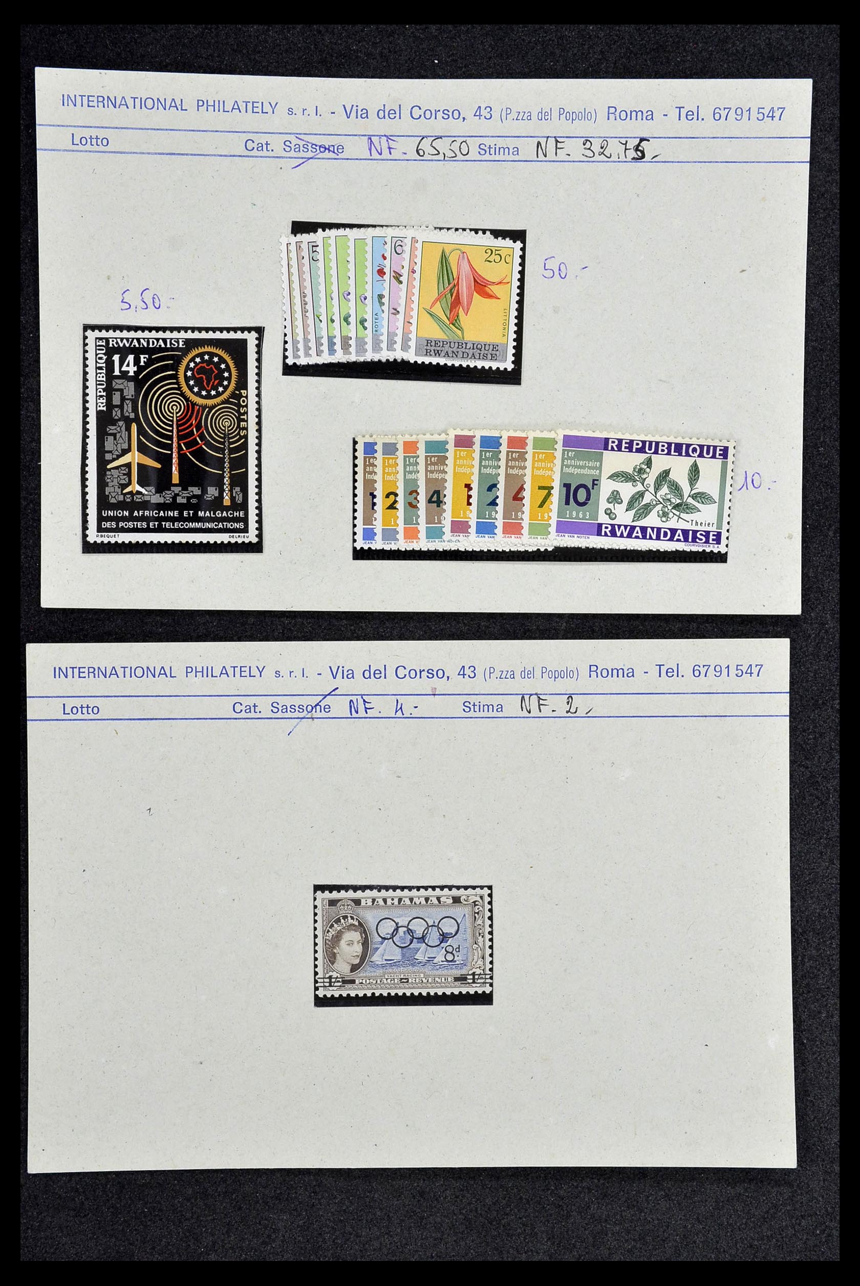 34134 127 - Stamp collection 34134 Various themes 50s and 60s.