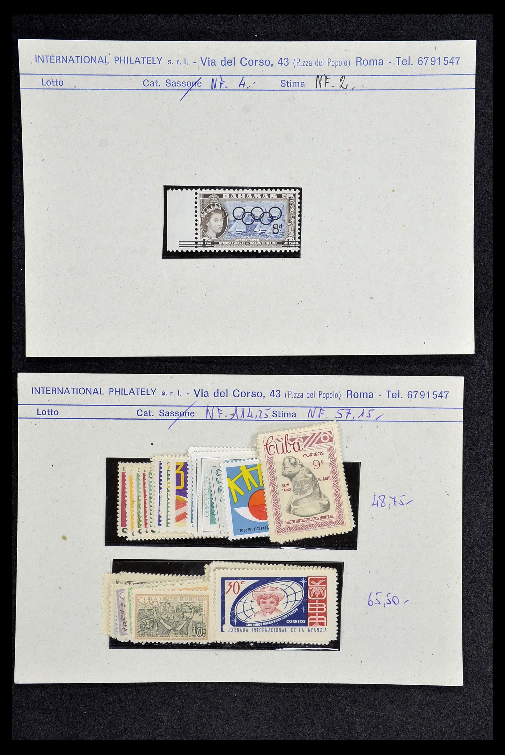 34134 131 - Stamp collection 34134 Various themes 50s and 60s.