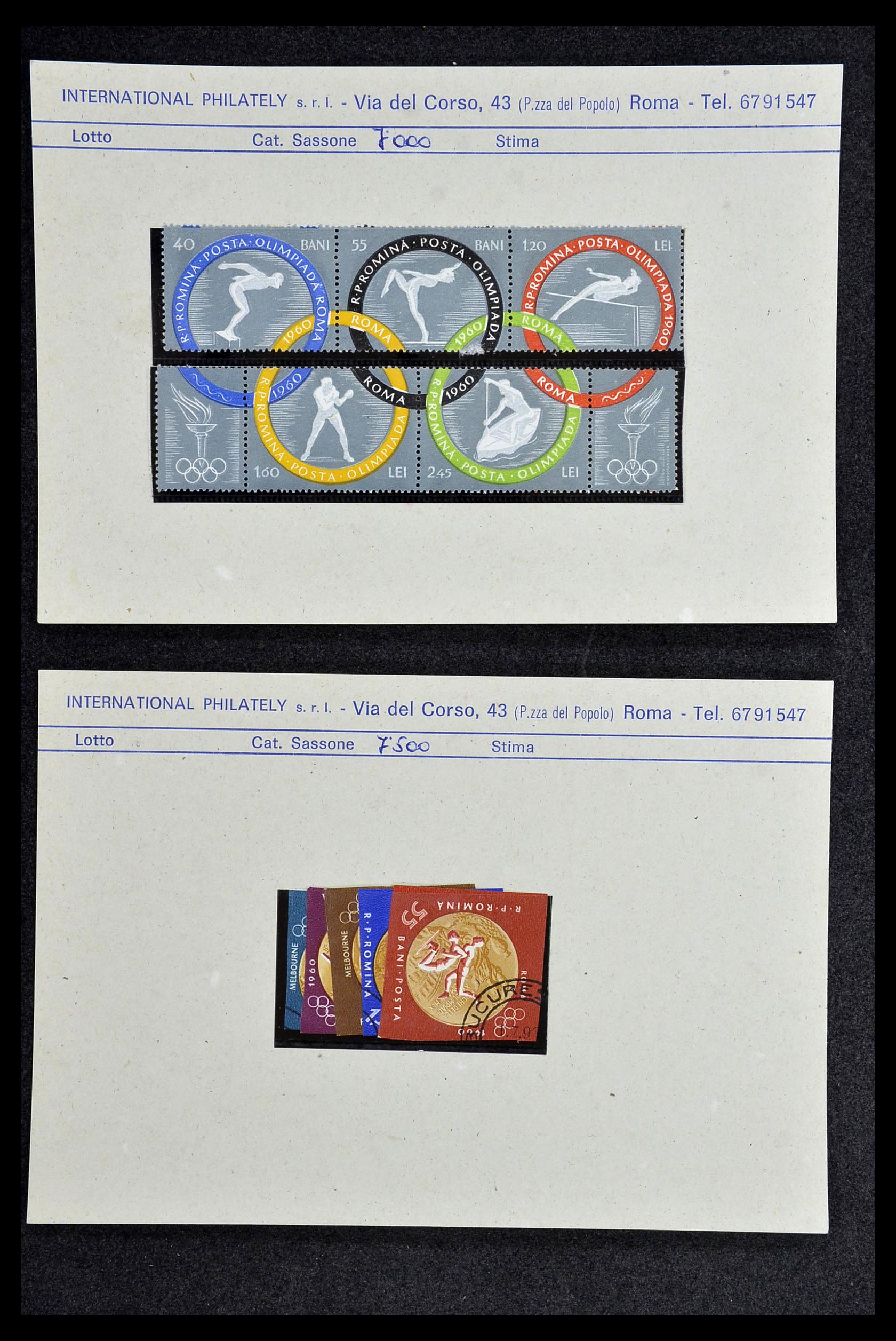 34134 143 - Postzegelverzameling 34134 Diverse motieven jaren 50/60.