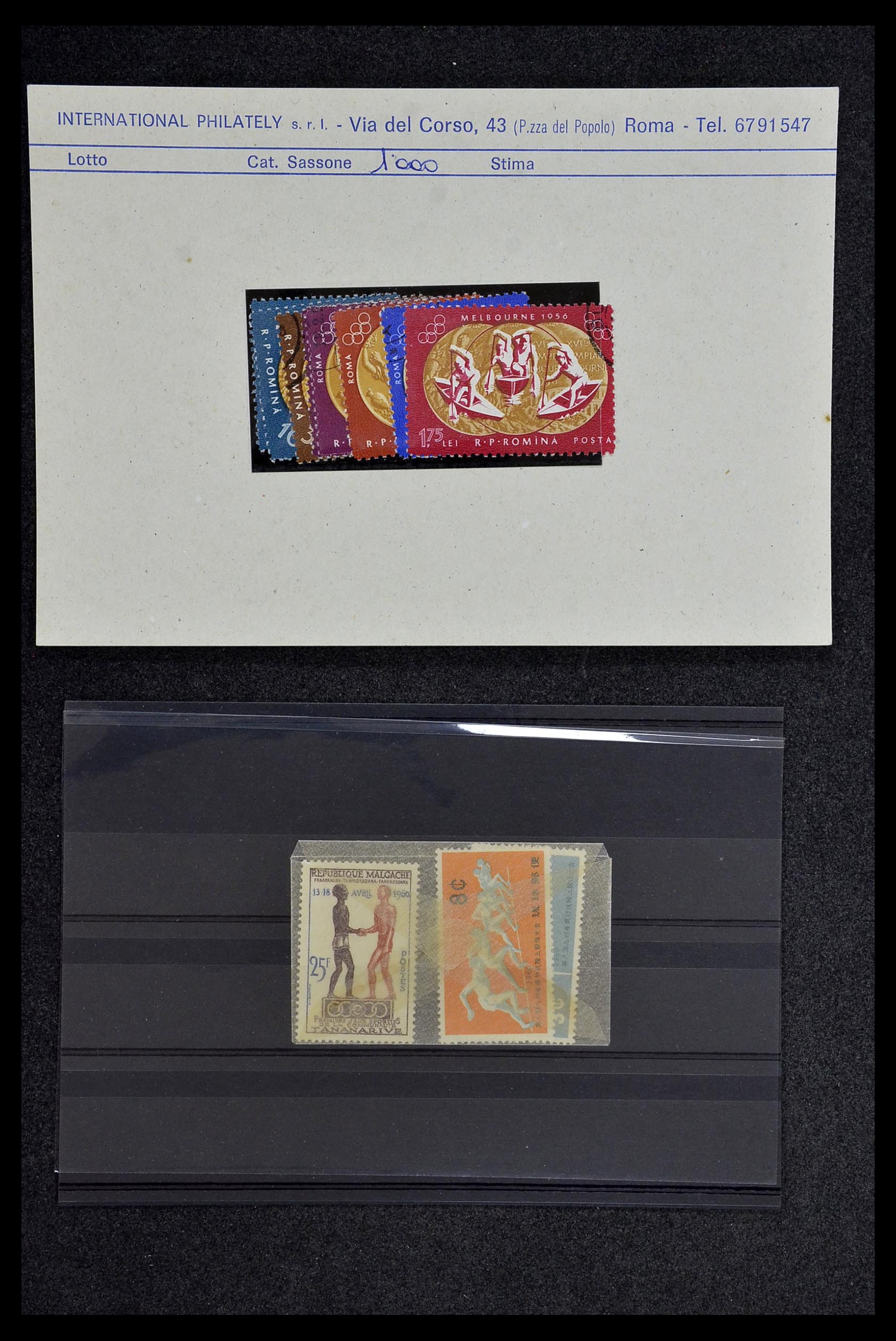 34134 144 - Postzegelverzameling 34134 Diverse motieven jaren 50/60.