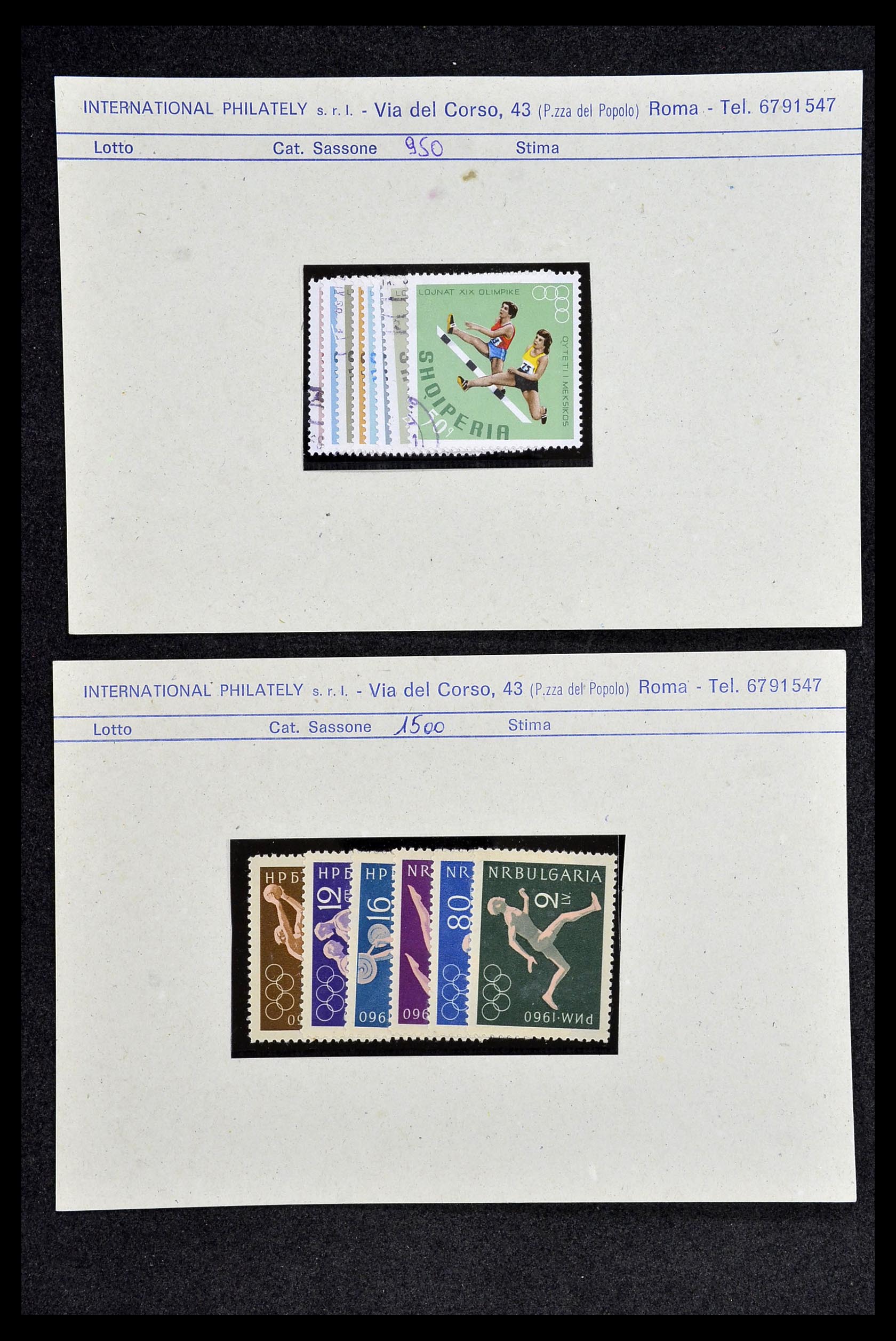 34134 147 - Postzegelverzameling 34134 Diverse motieven jaren 50/60.