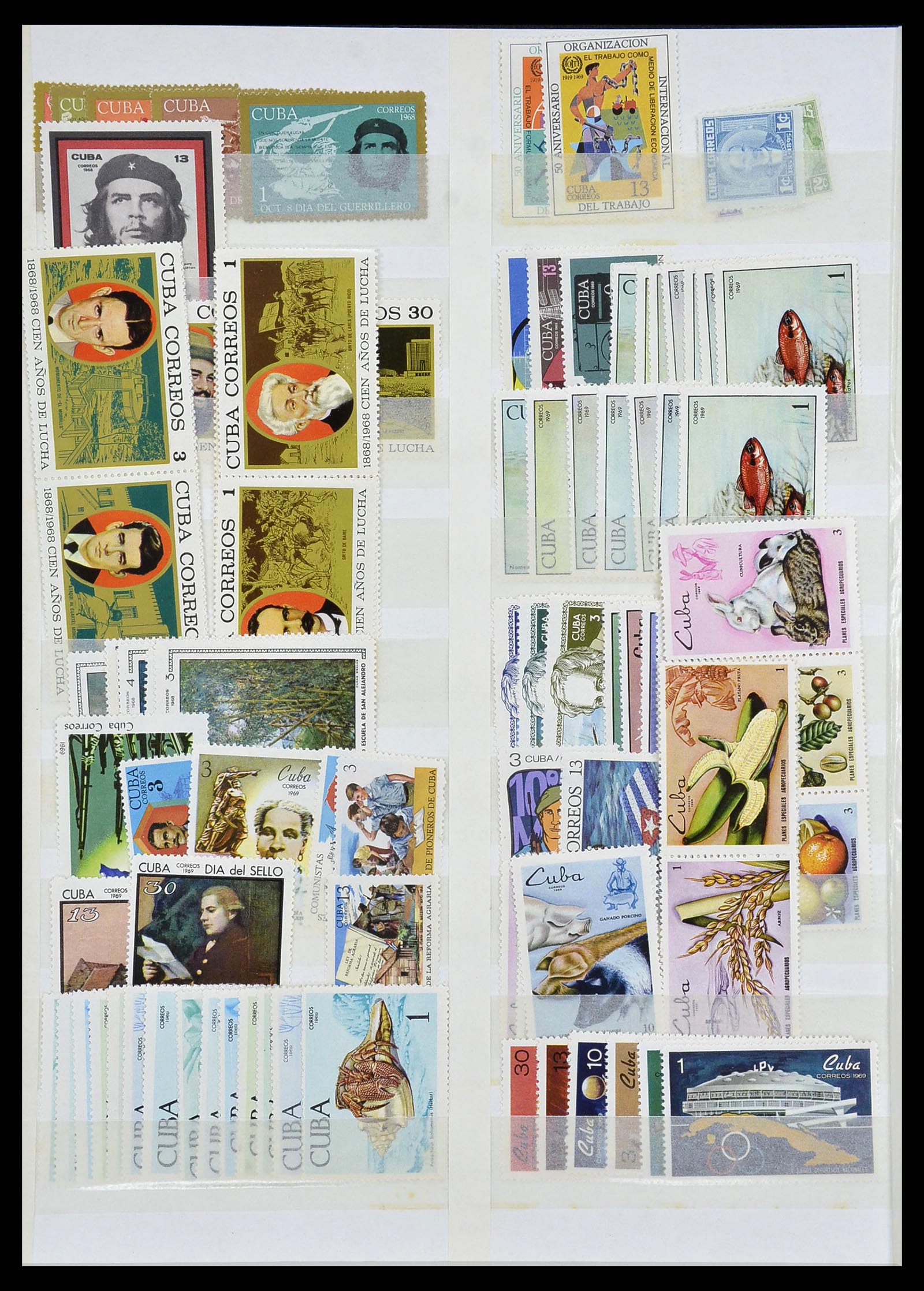34136 002 - Postzegelverzameling 34136 Zuid Amerika.