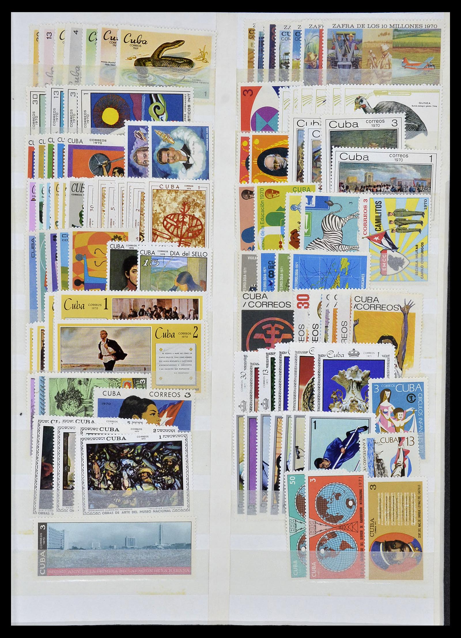 34136 003 - Postzegelverzameling 34136 Zuid Amerika.