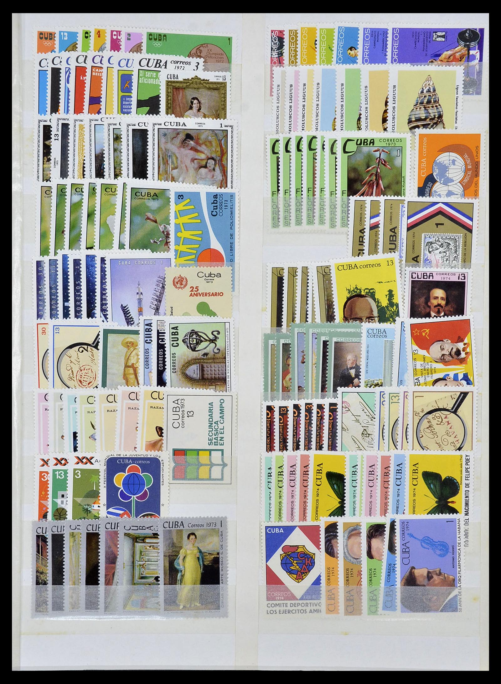 34136 005 - Postzegelverzameling 34136 Zuid Amerika.