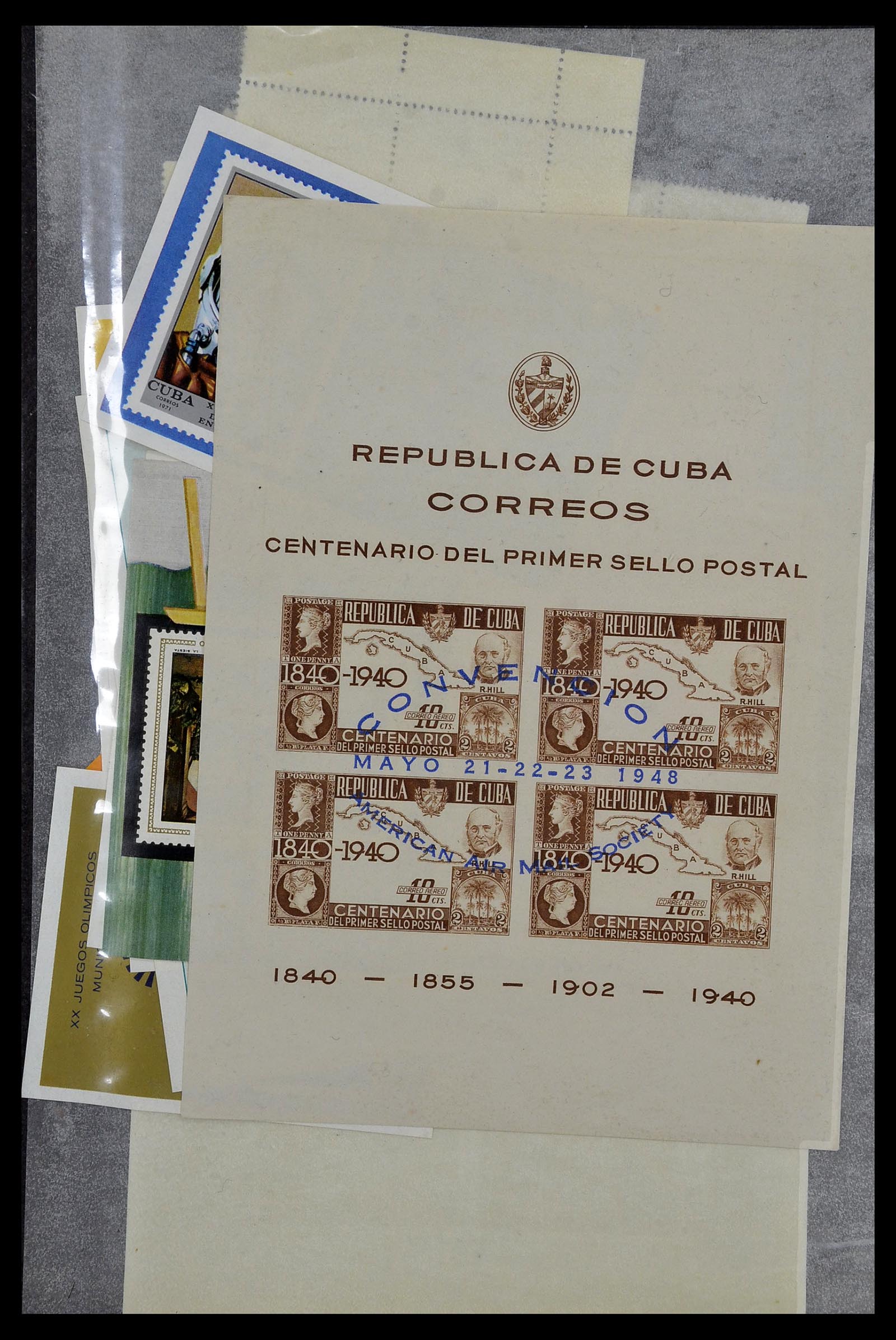 34136 009 - Postzegelverzameling 34136 Zuid Amerika.