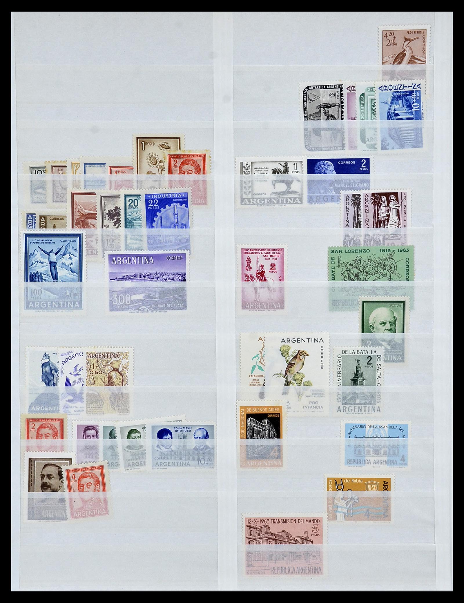 34136 012 - Postzegelverzameling 34136 Zuid Amerika.
