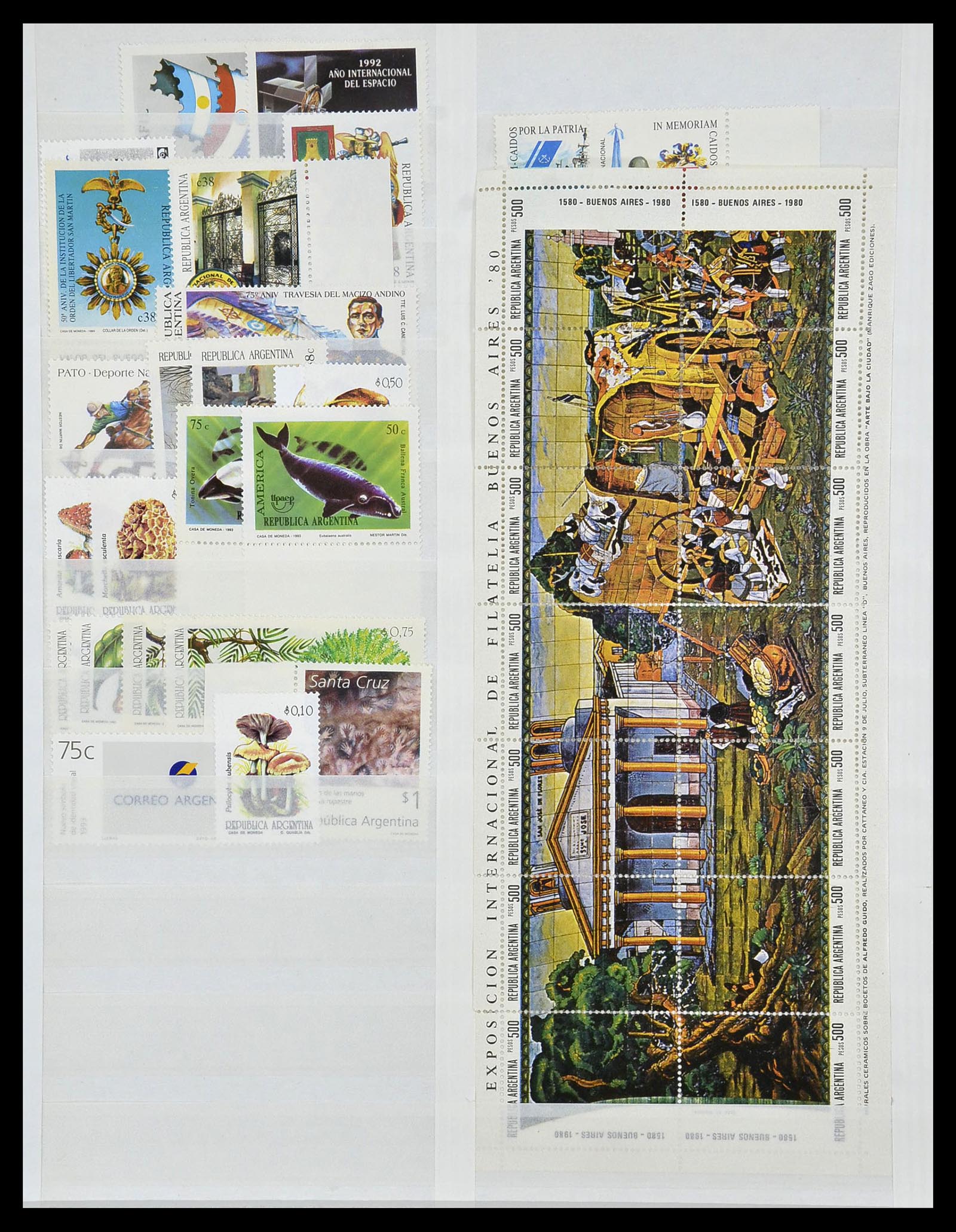 34136 024 - Postzegelverzameling 34136 Zuid Amerika.