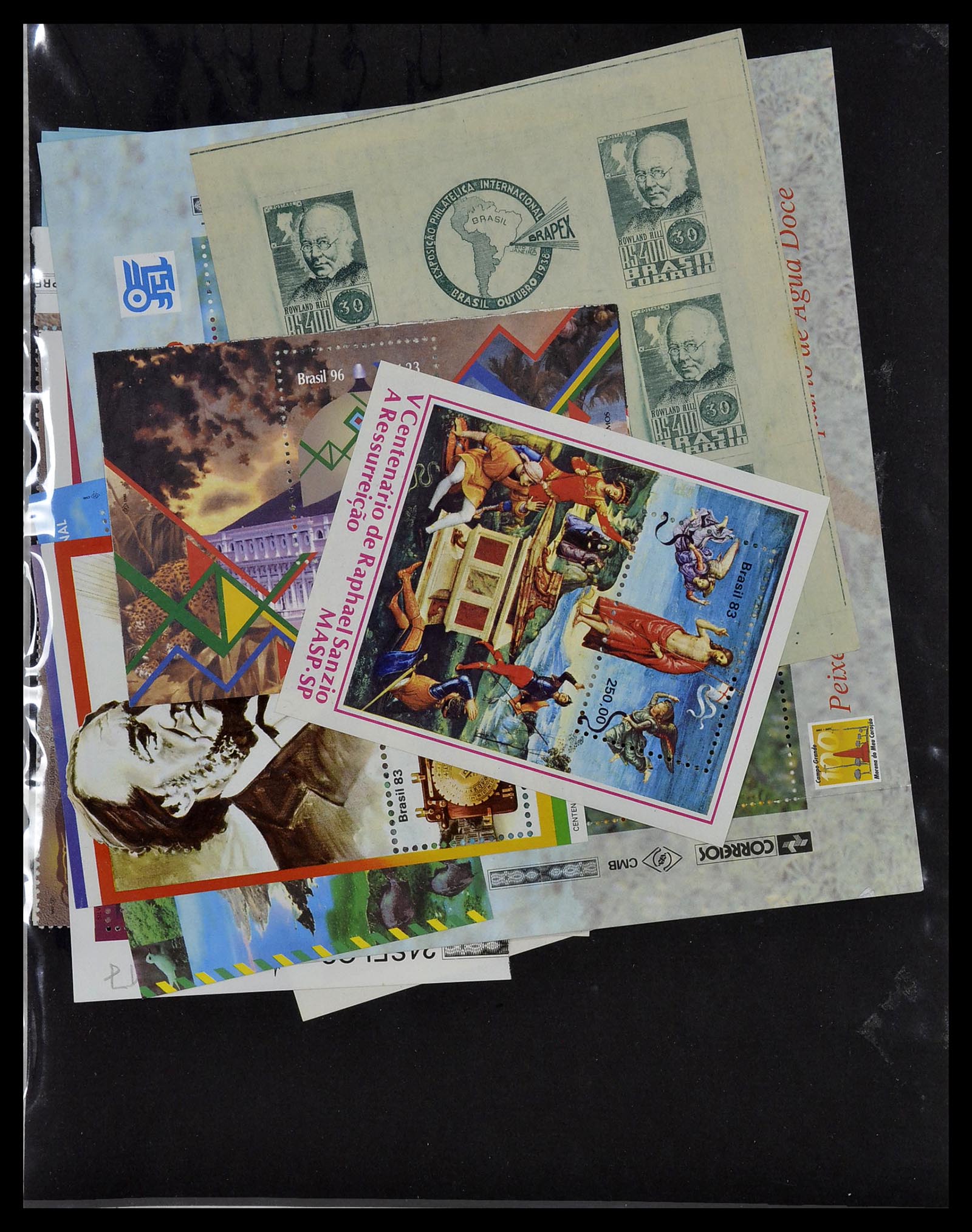 34136 029 - Postzegelverzameling 34136 Zuid Amerika.