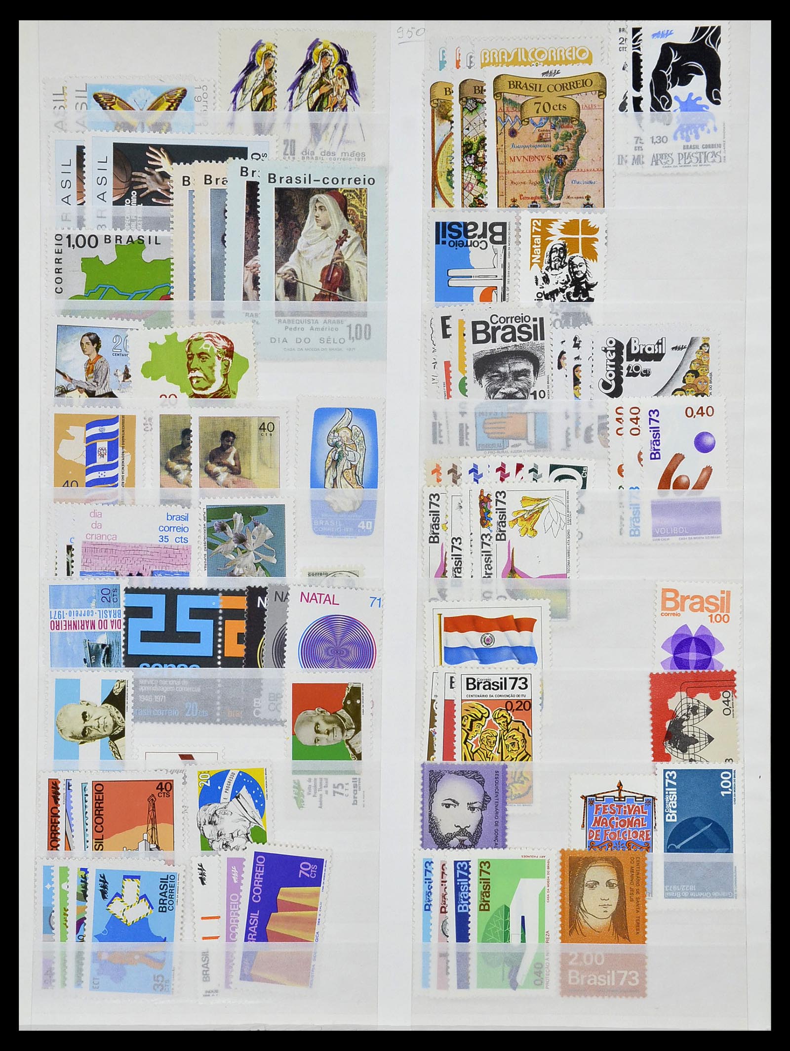 34136 035 - Postzegelverzameling 34136 Zuid Amerika.