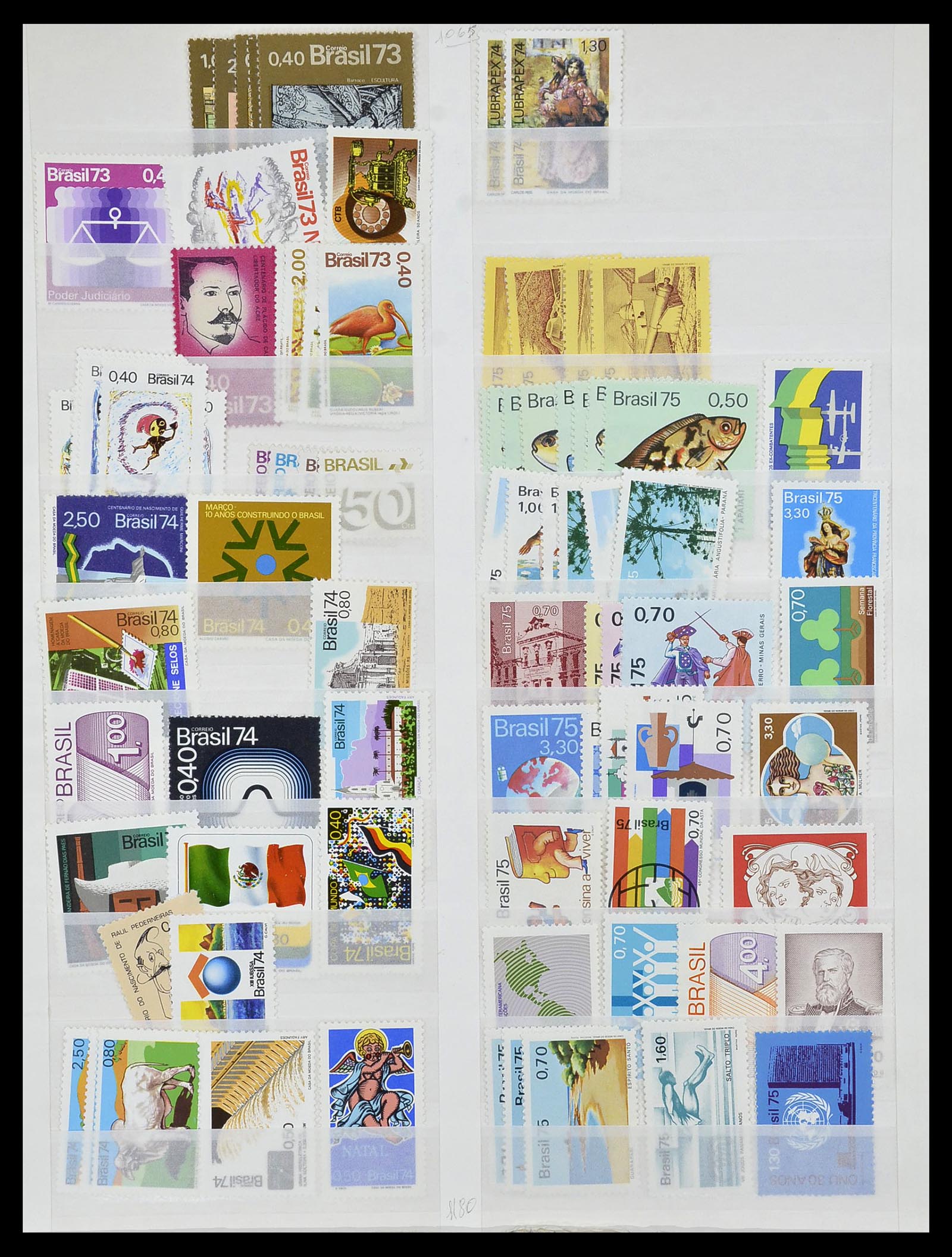 34136 036 - Postzegelverzameling 34136 Zuid Amerika.