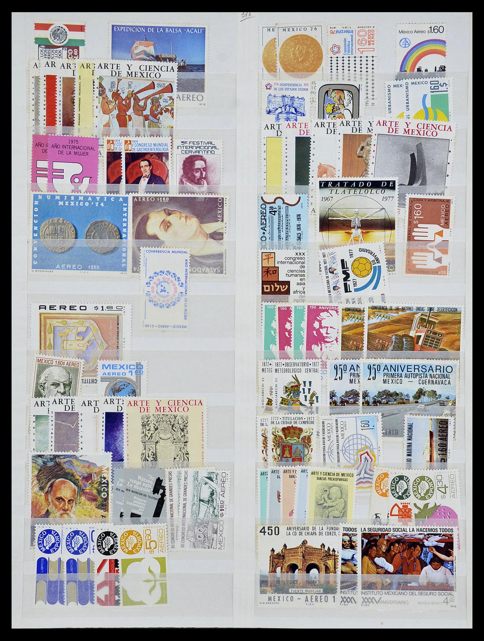 34136 055 - Postzegelverzameling 34136 Zuid Amerika.