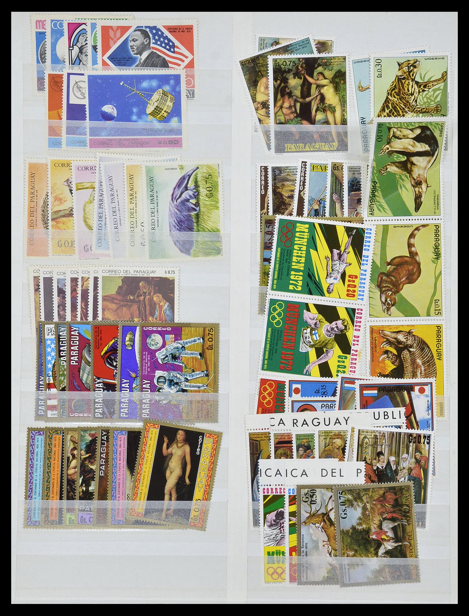 34136 059 - Postzegelverzameling 34136 Zuid Amerika.