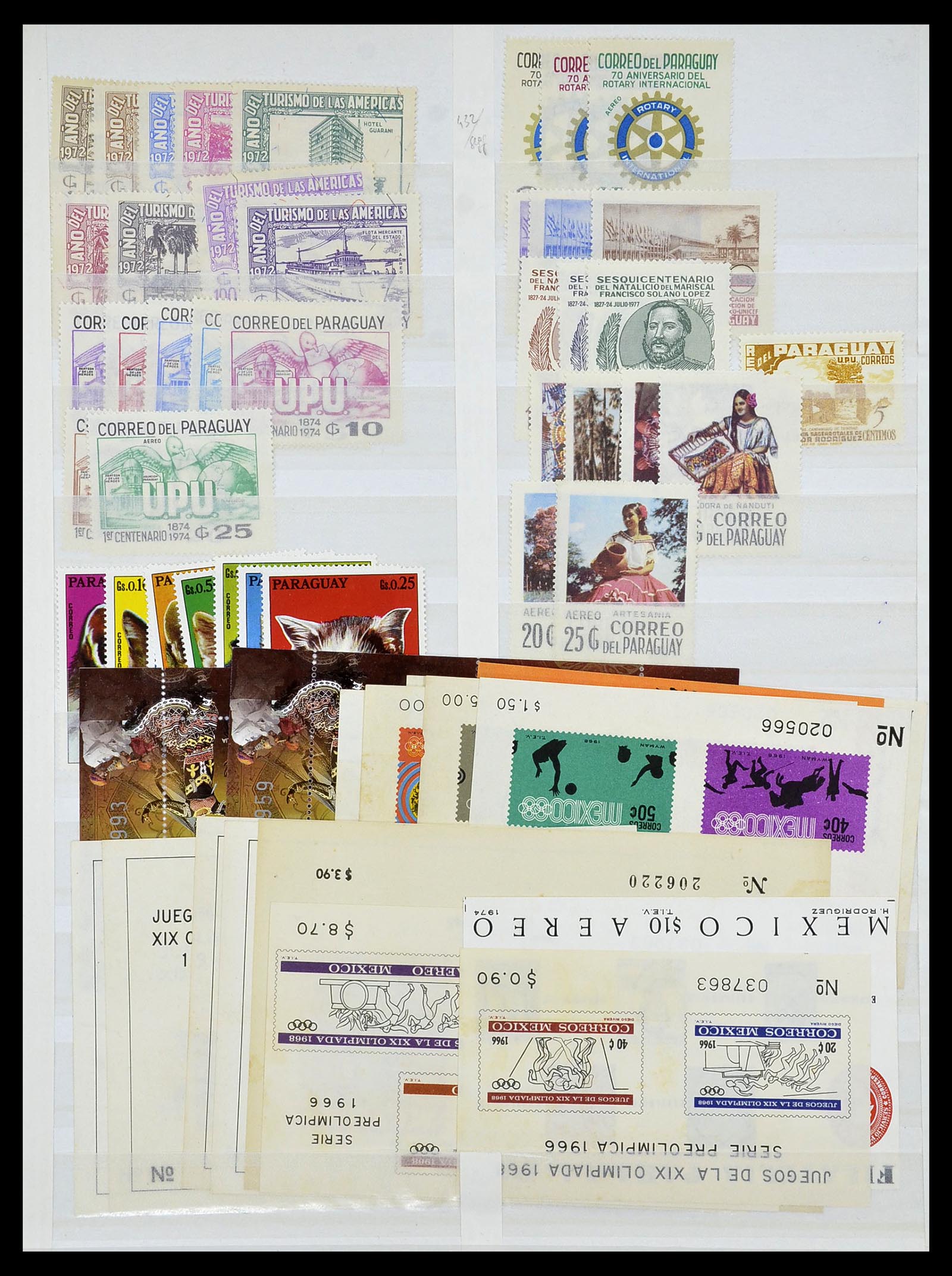 34136 060 - Postzegelverzameling 34136 Zuid Amerika.