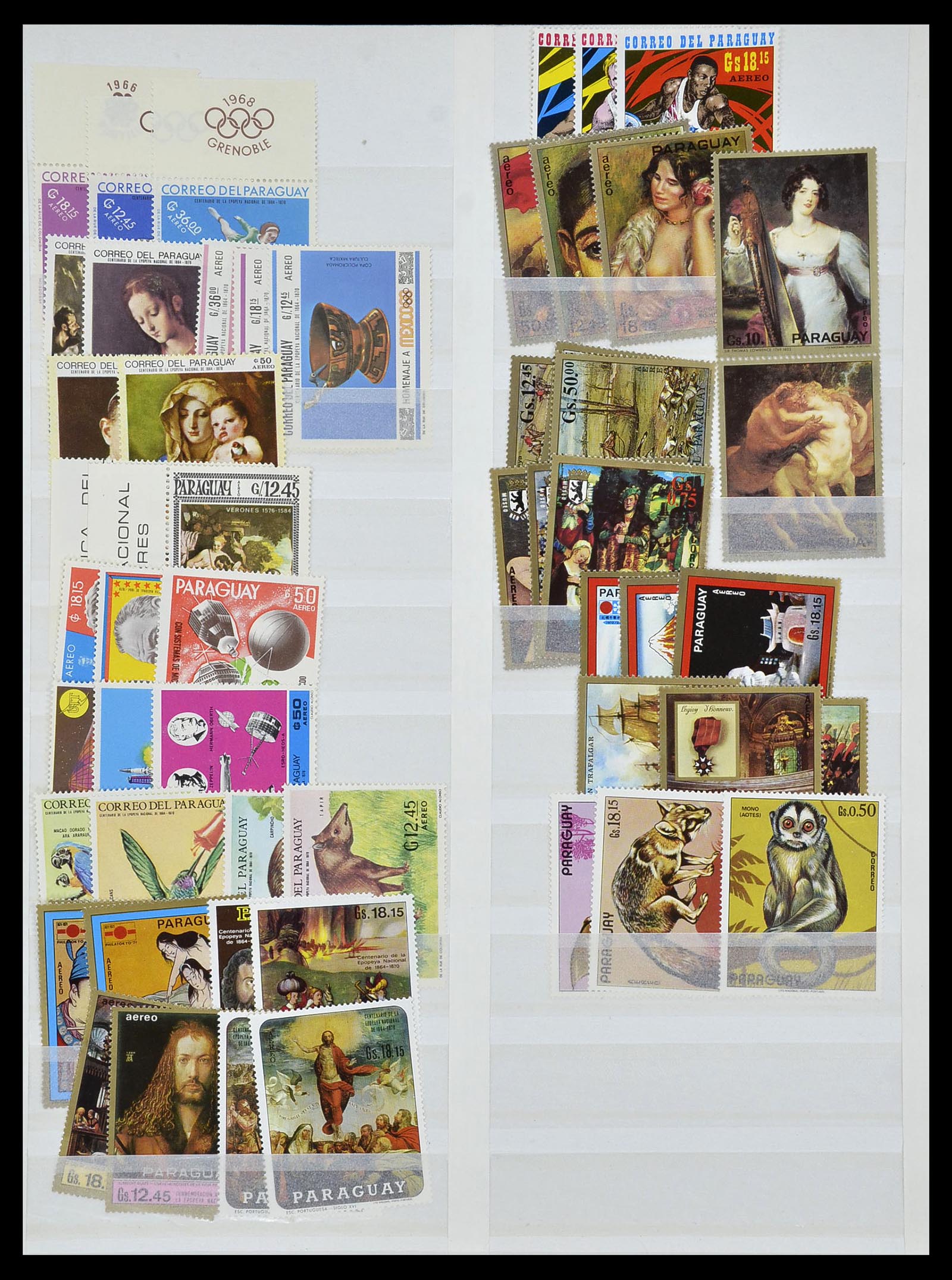 34136 061 - Postzegelverzameling 34136 Zuid Amerika.