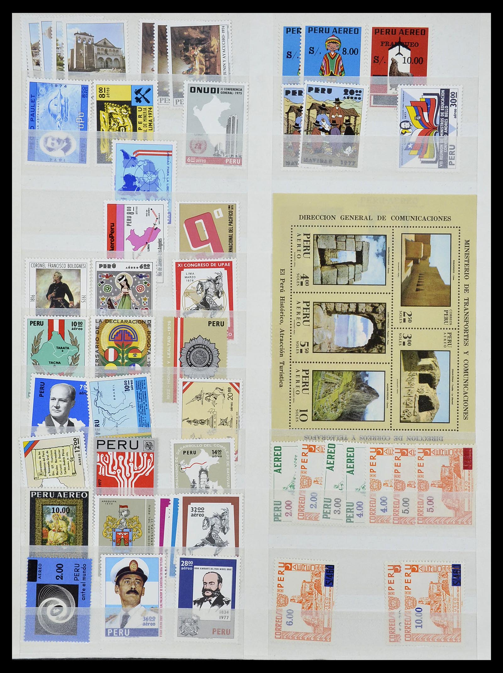 34136 065 - Postzegelverzameling 34136 Zuid Amerika.