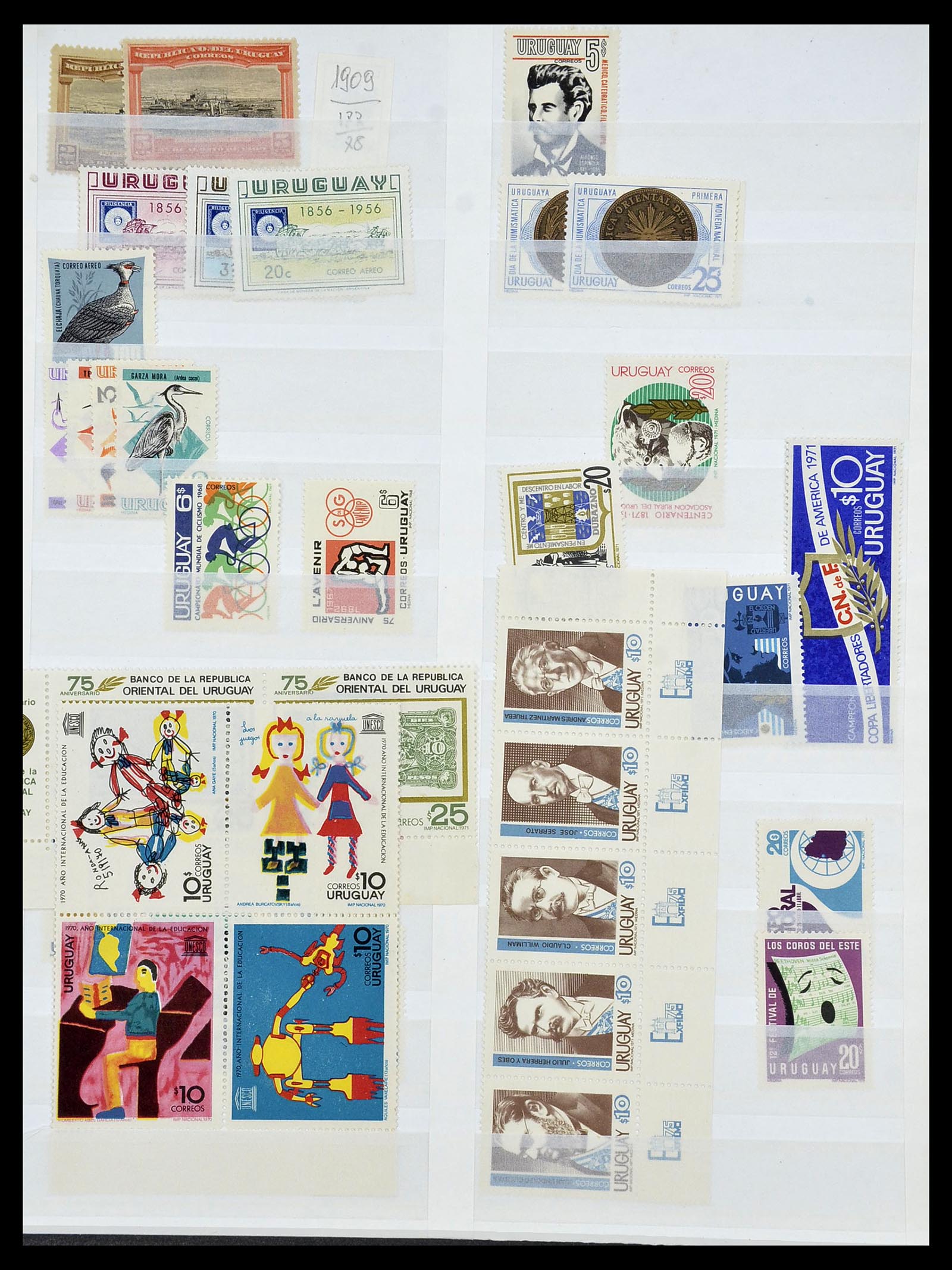 34136 066 - Postzegelverzameling 34136 Zuid Amerika.