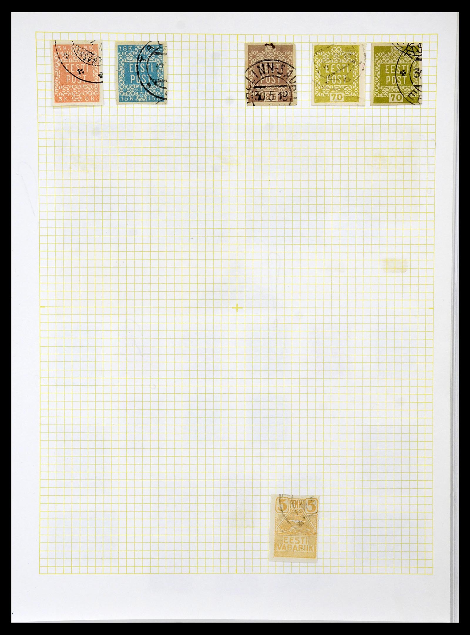 34139 002 - Postzegelverzameling 34139 Estland 1918-2002.
