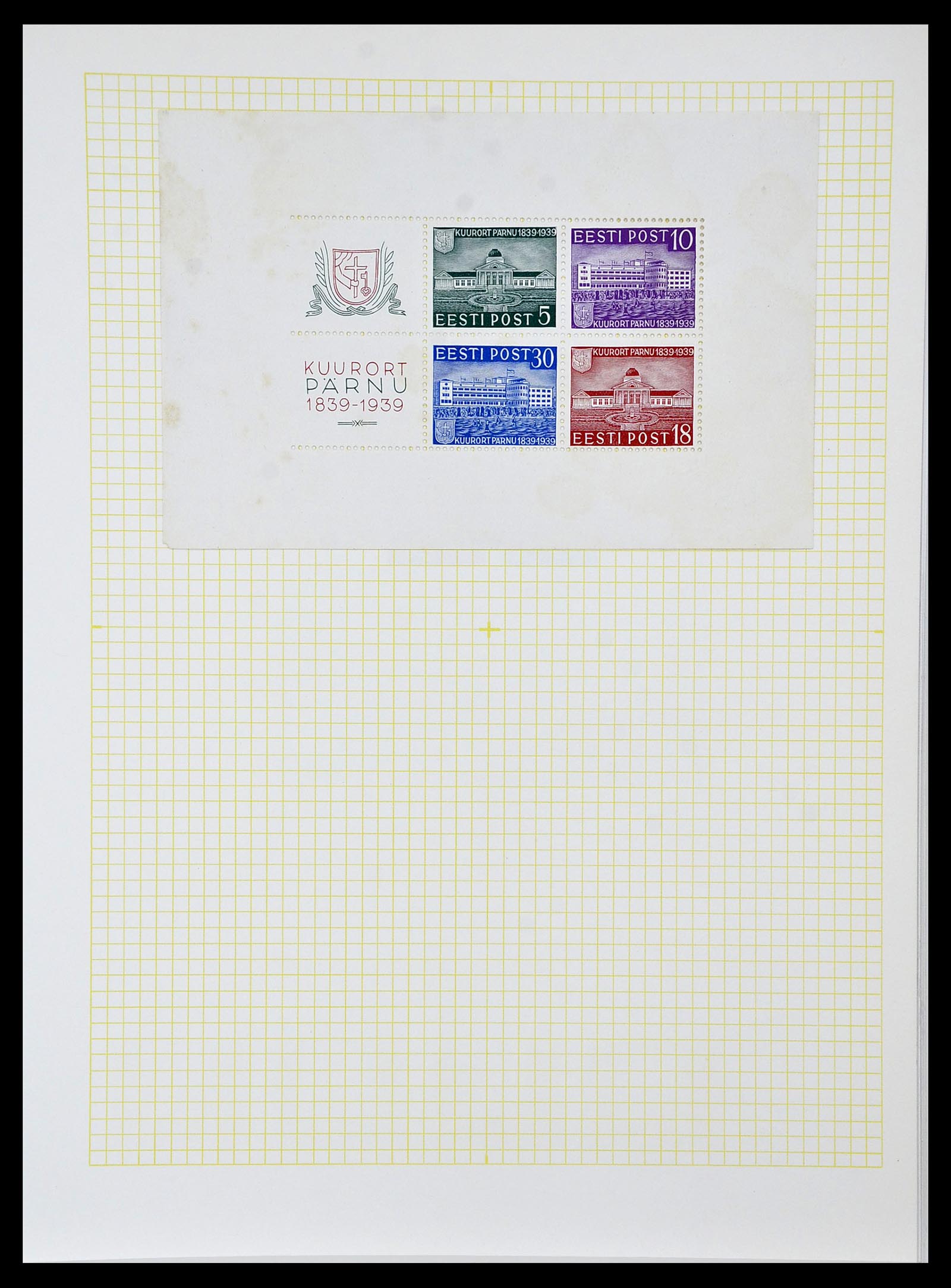 34139 016 - Postzegelverzameling 34139 Estland 1918-2002.