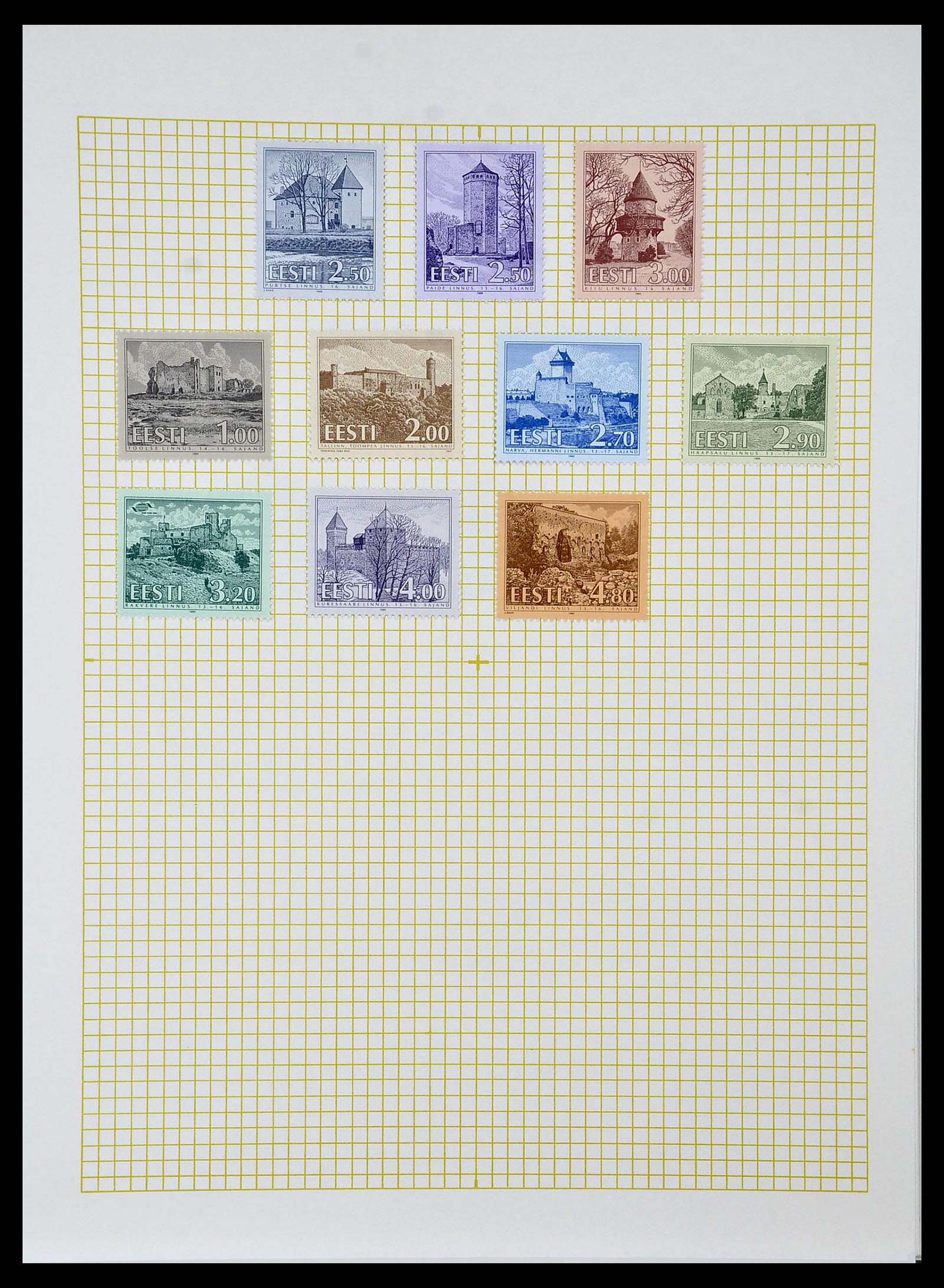 34139 027 - Postzegelverzameling 34139 Estland 1918-2002.