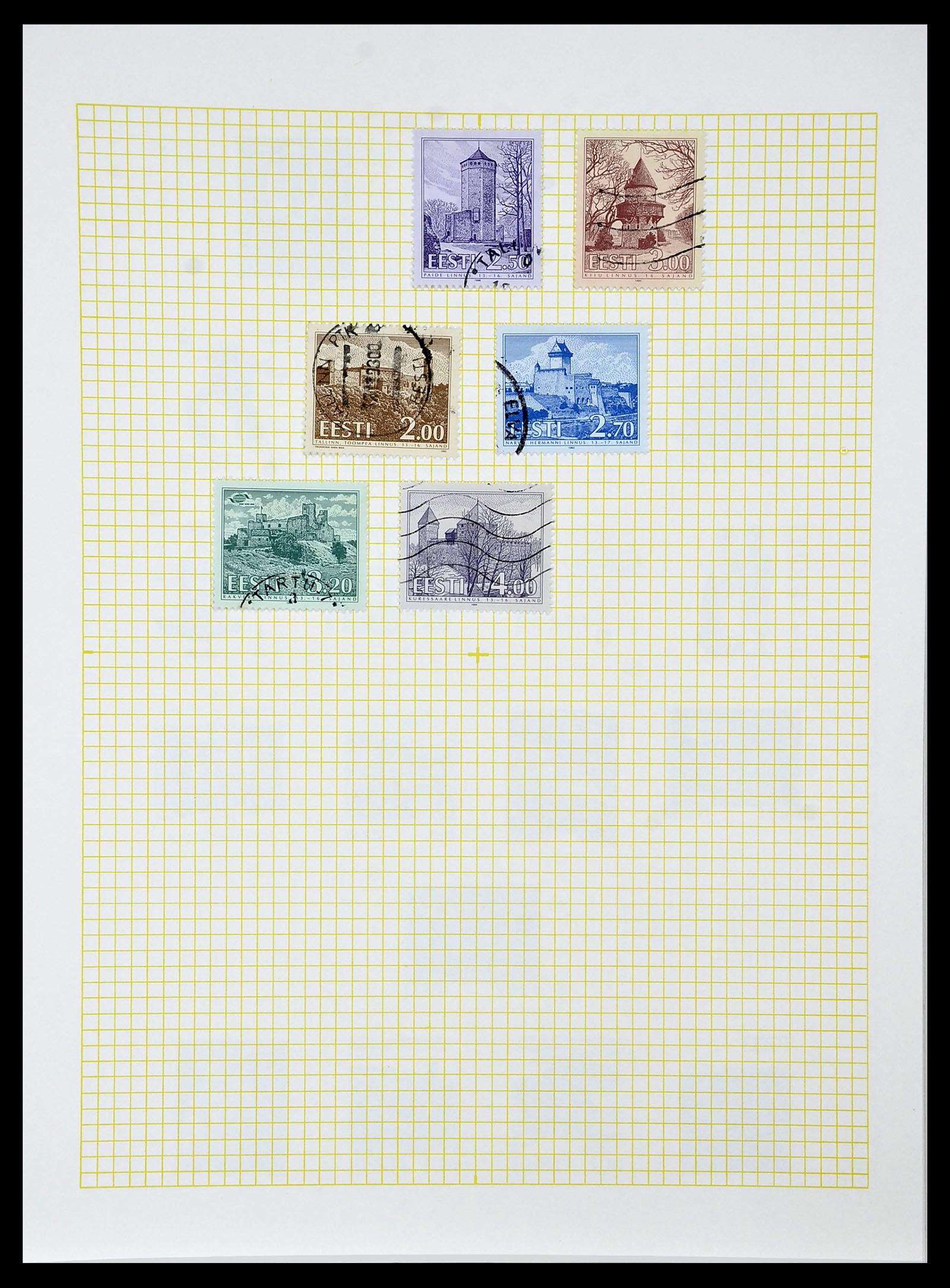 34139 028 - Postzegelverzameling 34139 Estland 1918-2002.