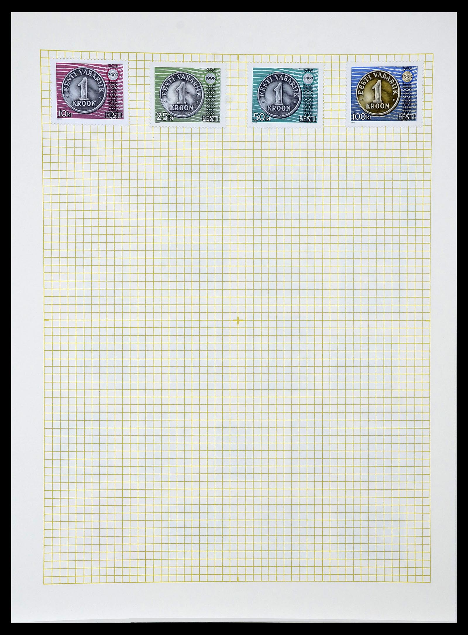 34139 035 - Postzegelverzameling 34139 Estland 1918-2002.