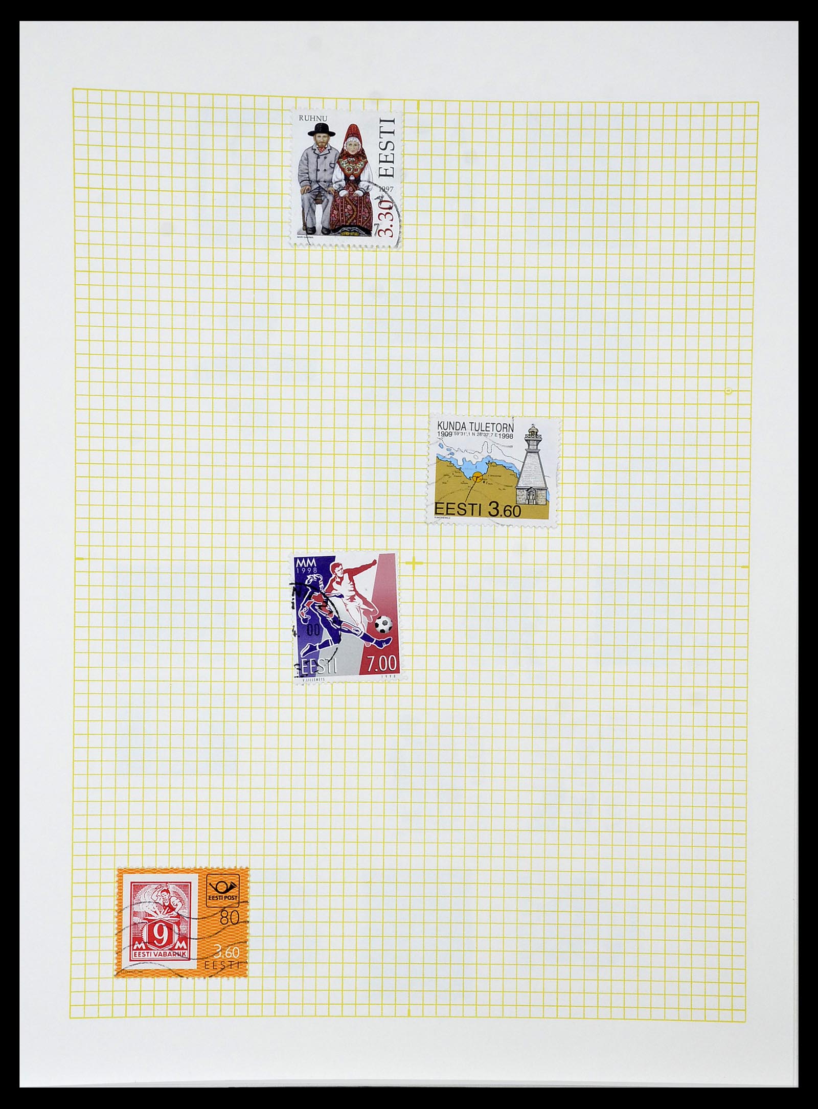 34139 037 - Postzegelverzameling 34139 Estland 1918-2002.