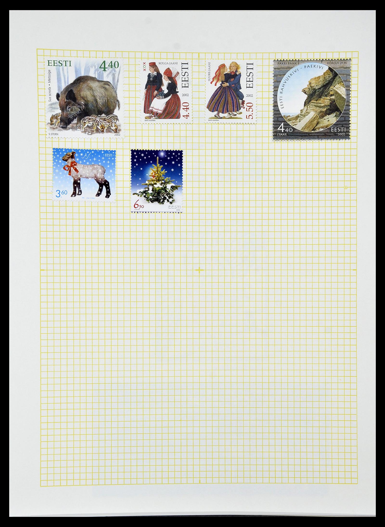 34139 047 - Postzegelverzameling 34139 Estland 1918-2002.