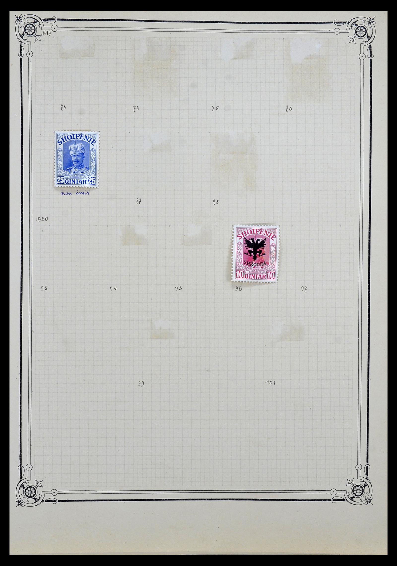 34140 0003 - Postzegelverzameling 34140 Wereld 1840-1930.