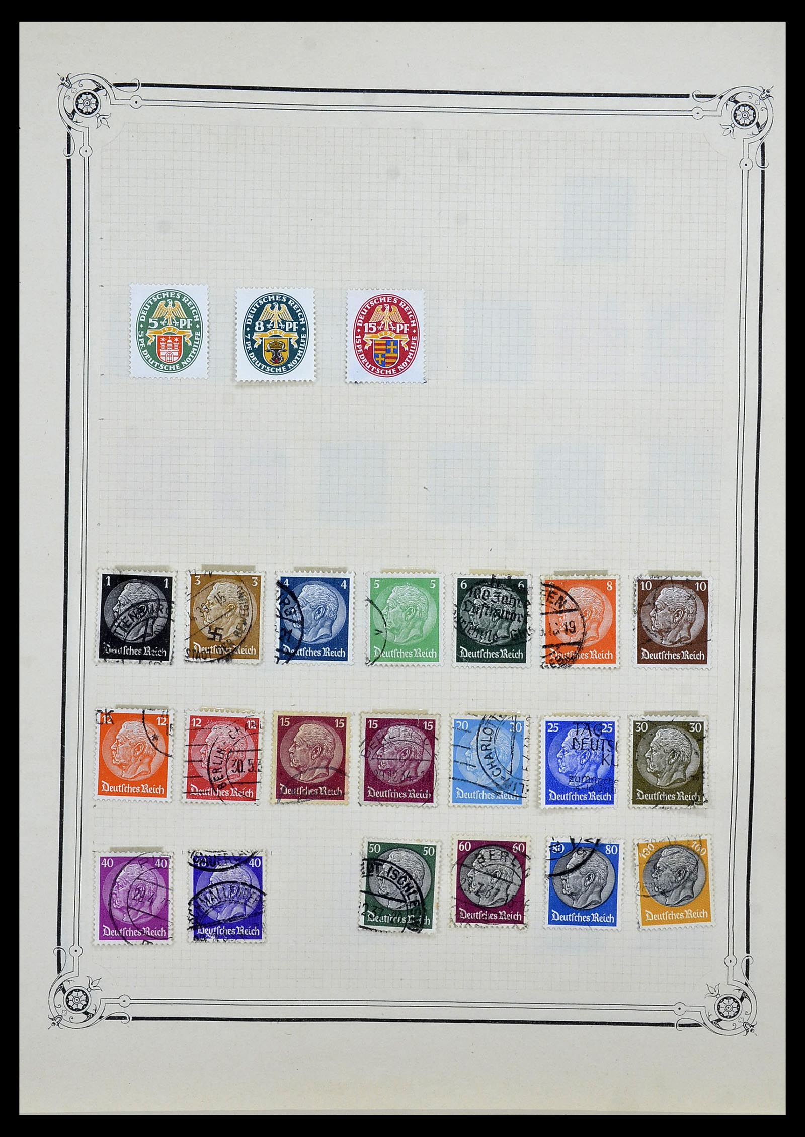 34140 0021 - Stamp collection 34140 World 1840-1930.