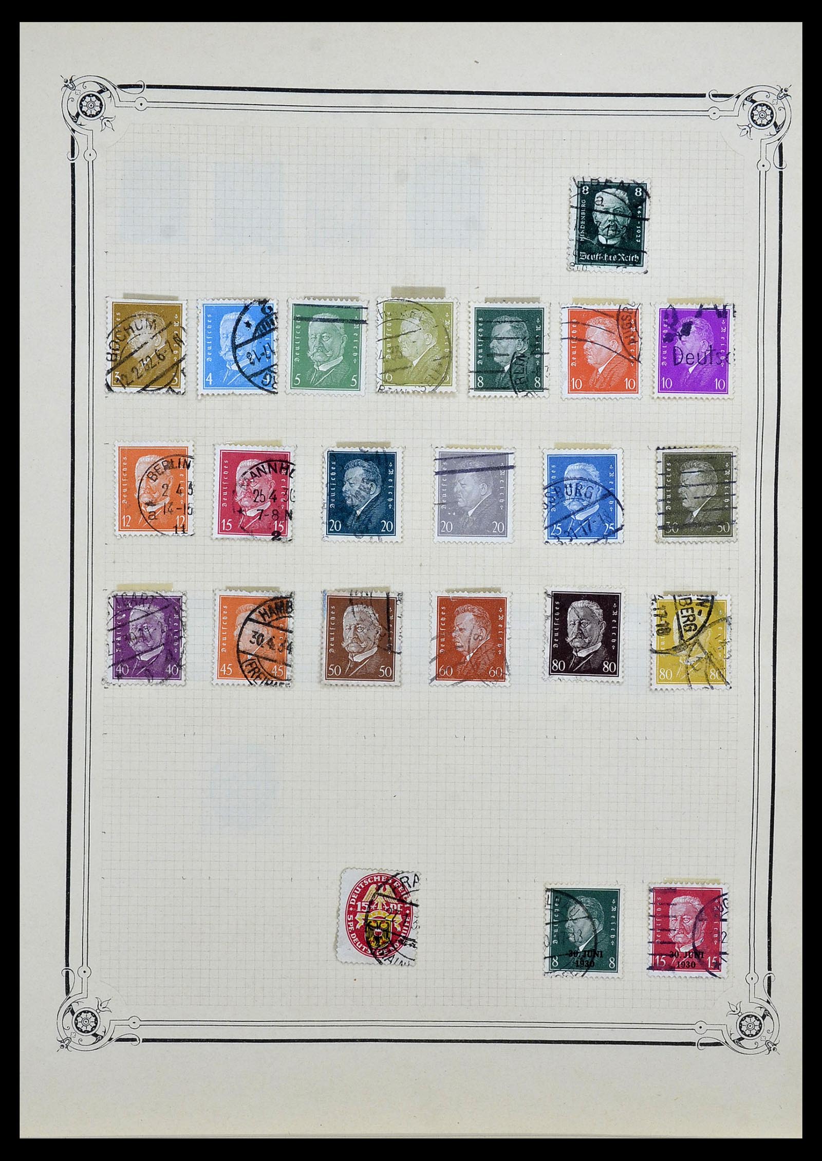 34140 0022 - Stamp collection 34140 World 1840-1930.