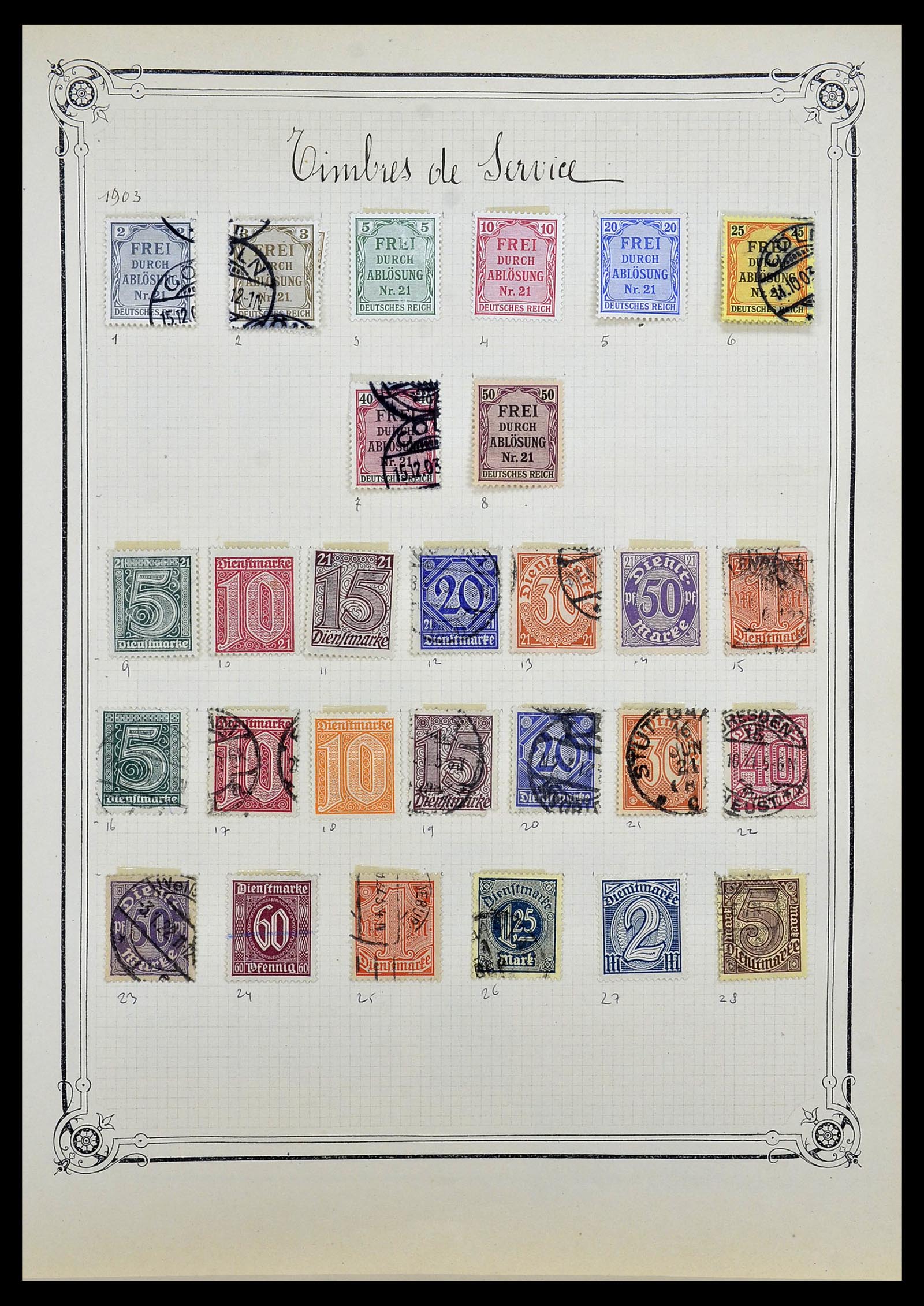 34140 0025 - Stamp collection 34140 World 1840-1930.