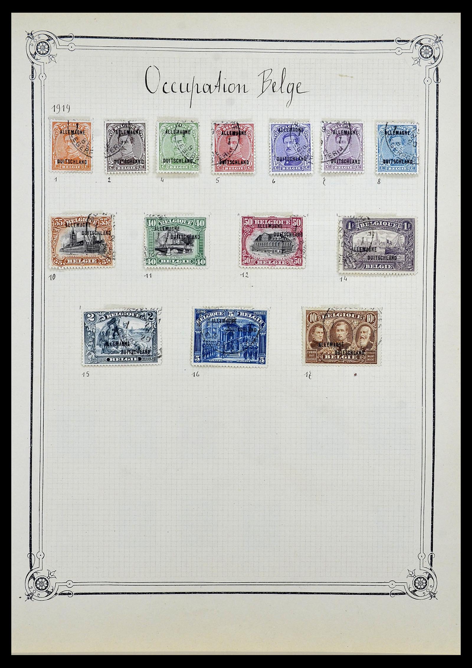 34140 0027 - Stamp collection 34140 World 1840-1930.
