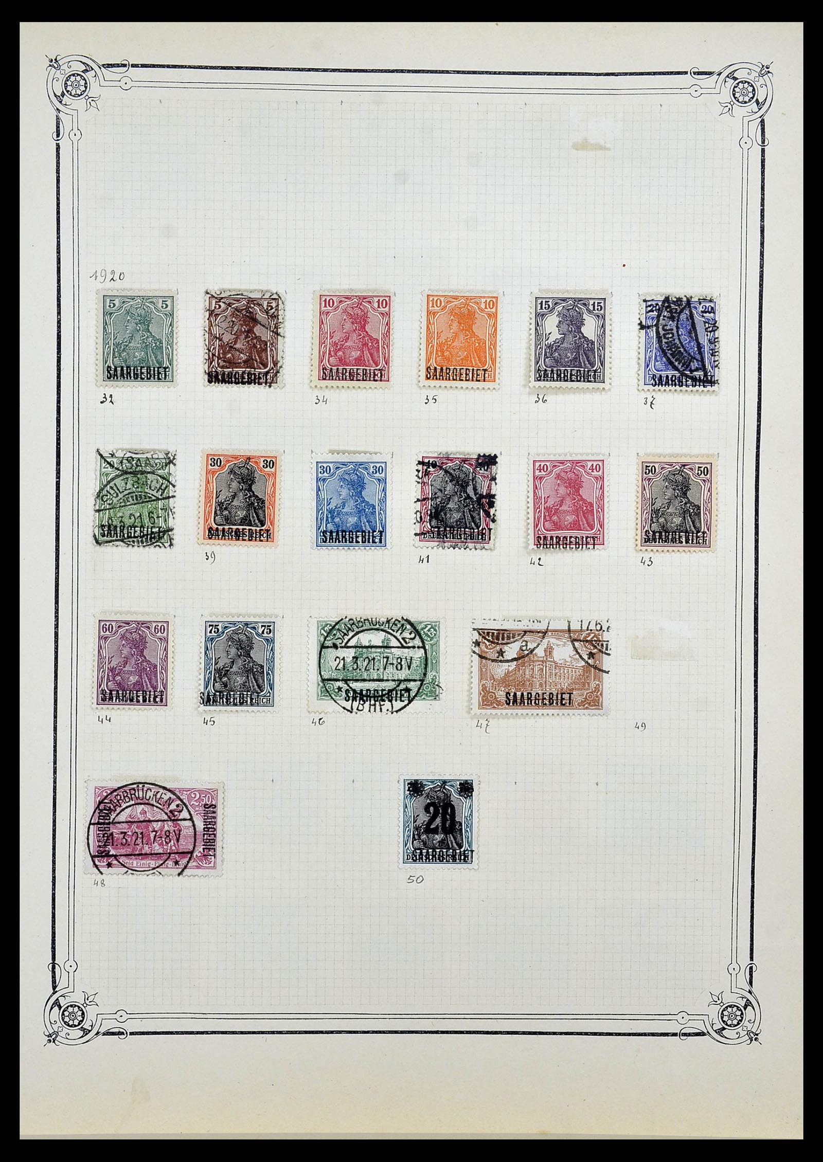 34140 0029 - Stamp collection 34140 World 1840-1930.