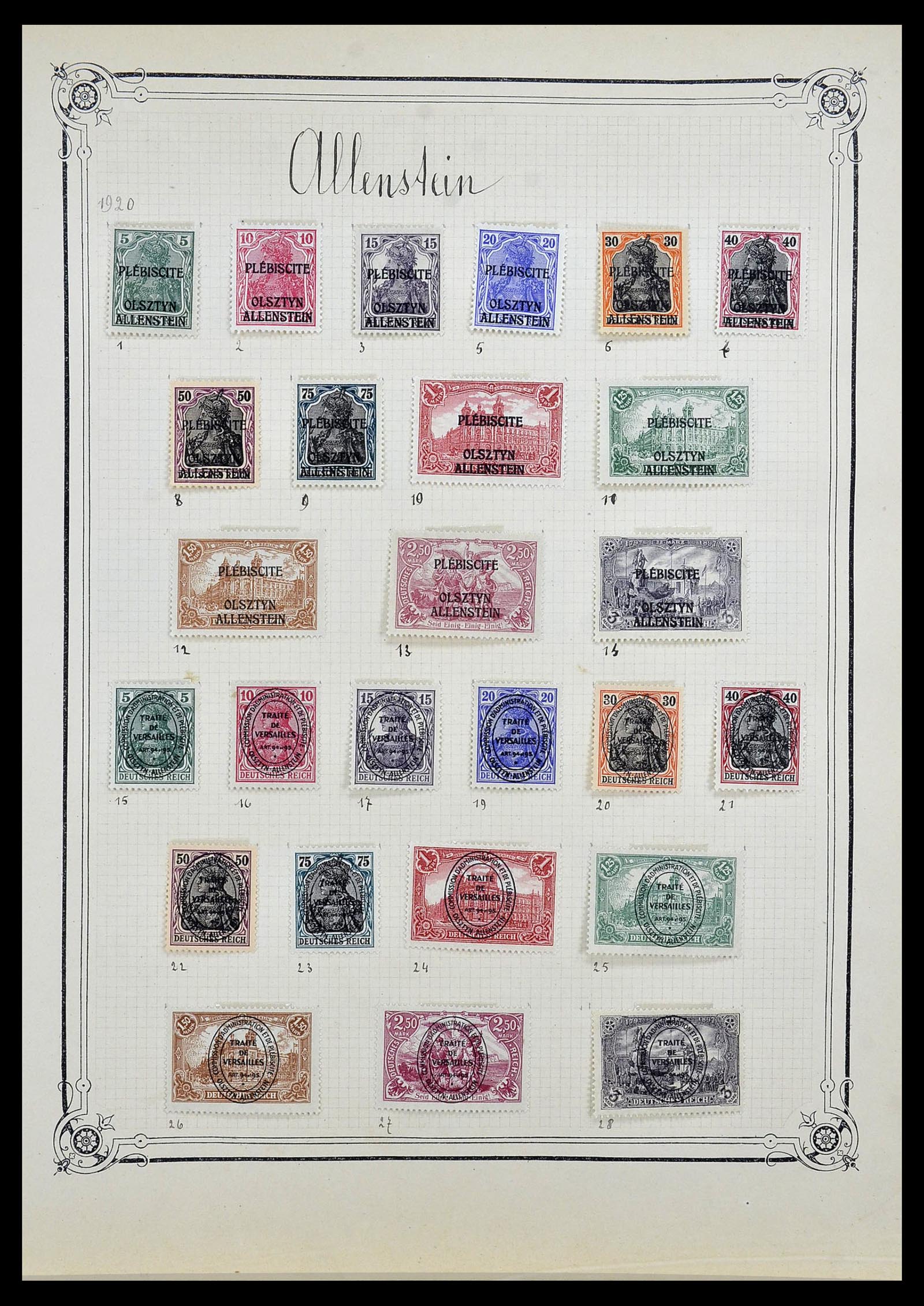 34140 0032 - Stamp collection 34140 World 1840-1930.