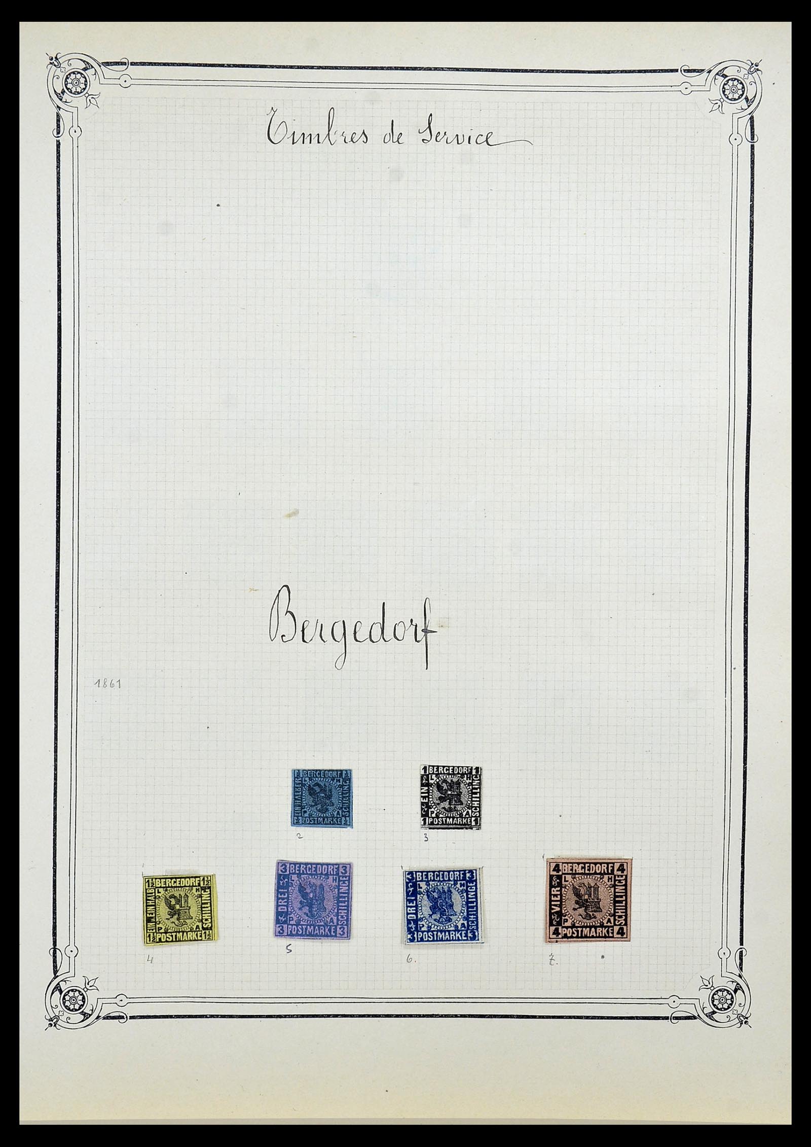 34140 0034 - Stamp collection 34140 World 1840-1930.