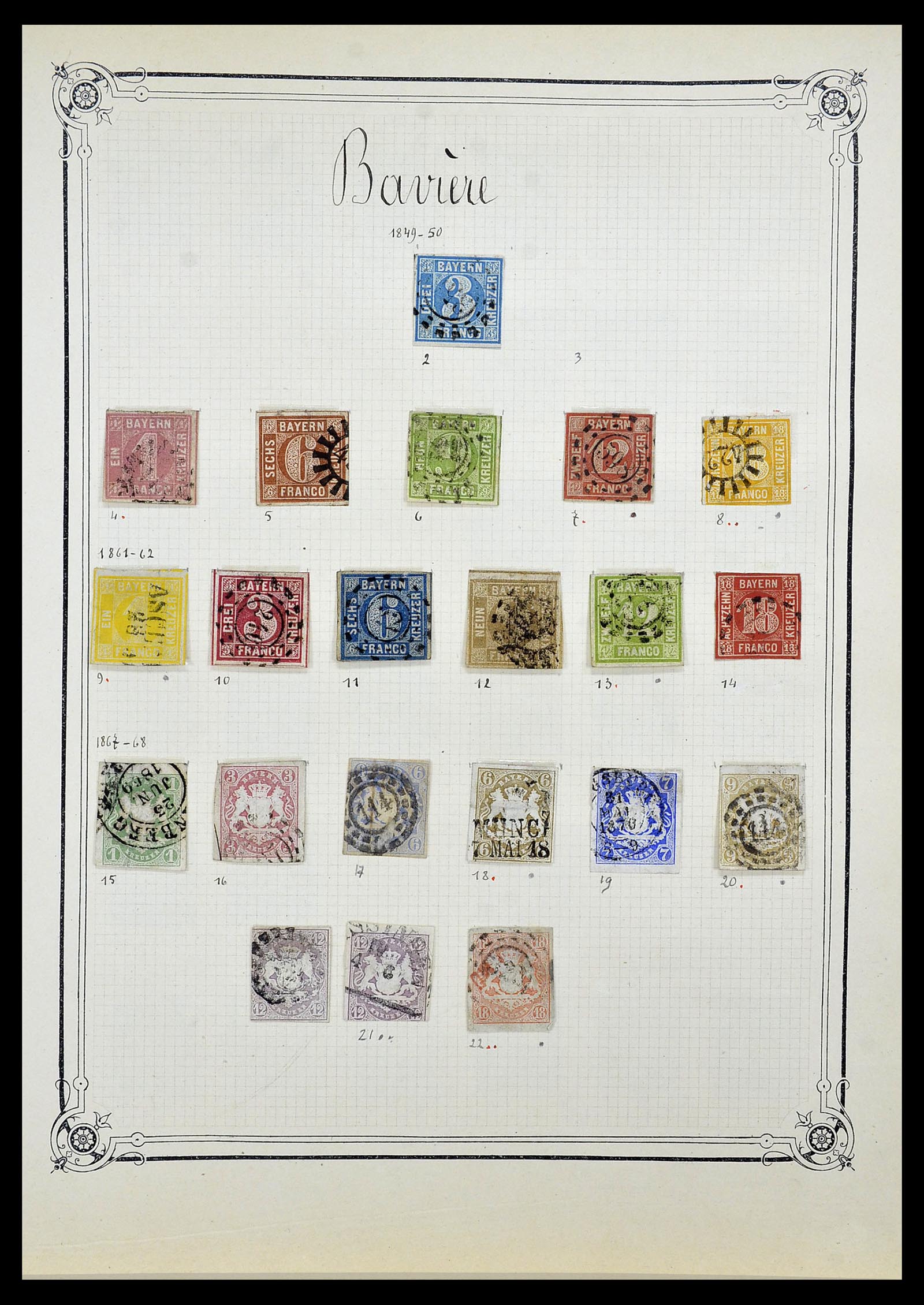 34140 0035 - Stamp collection 34140 World 1840-1930.