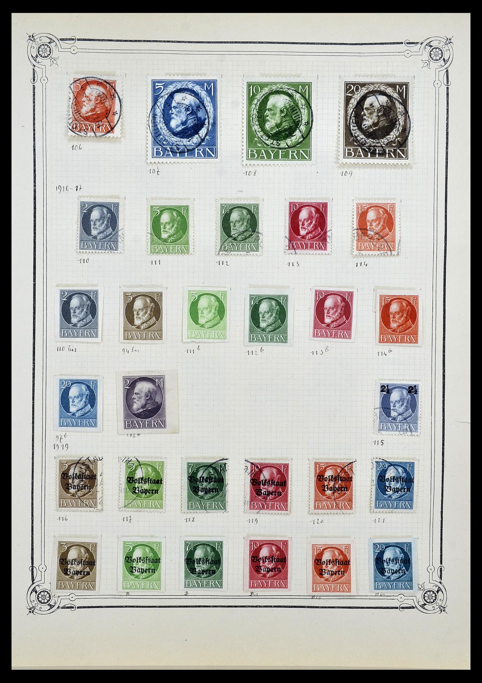34140 0039 - Stamp collection 34140 World 1840-1930.