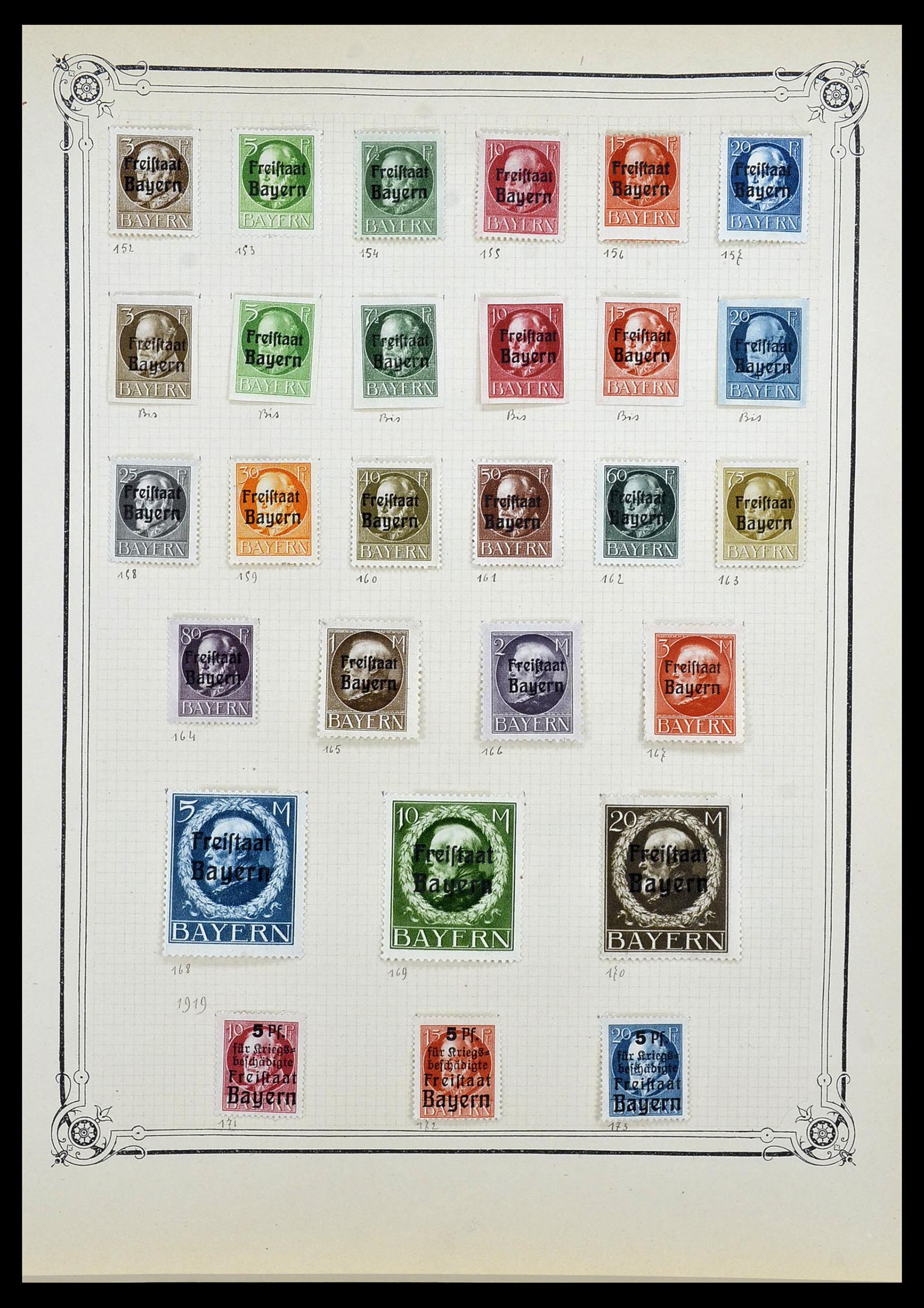 34140 0041 - Stamp collection 34140 World 1840-1930.