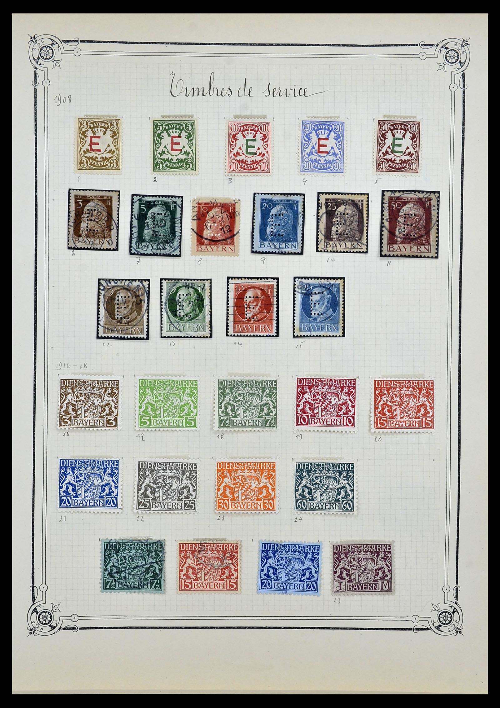 34140 0044 - Stamp collection 34140 World 1840-1930.