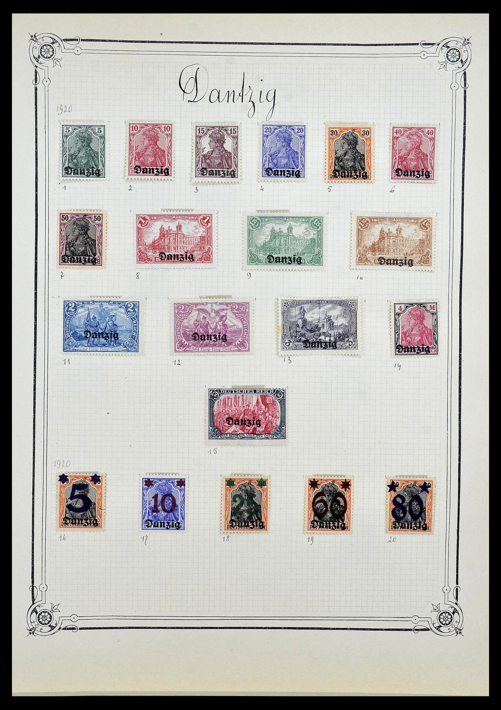34140 0047 - Stamp collection 34140 World 1840-1930.
