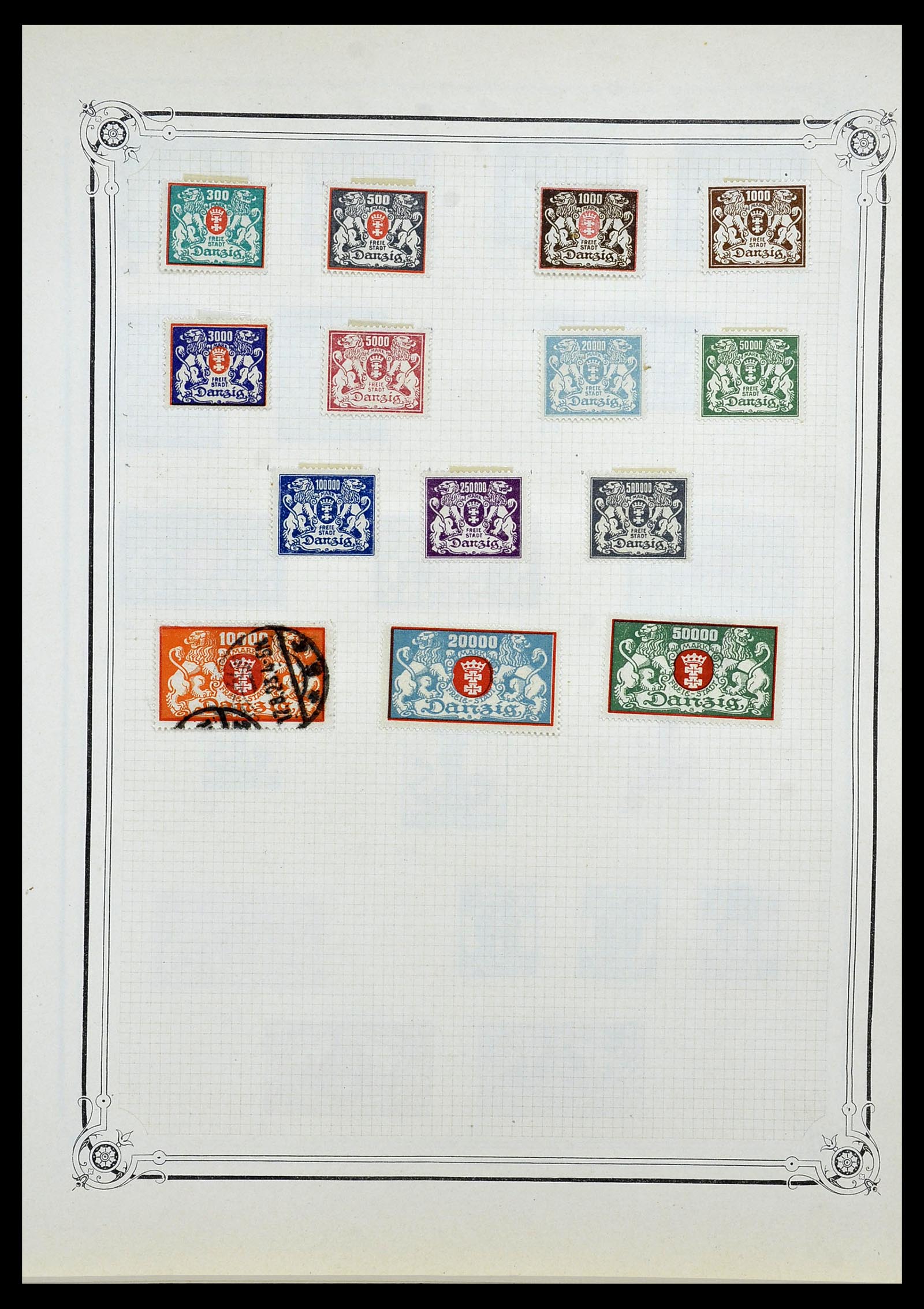 34140 0051 - Stamp collection 34140 World 1840-1930.