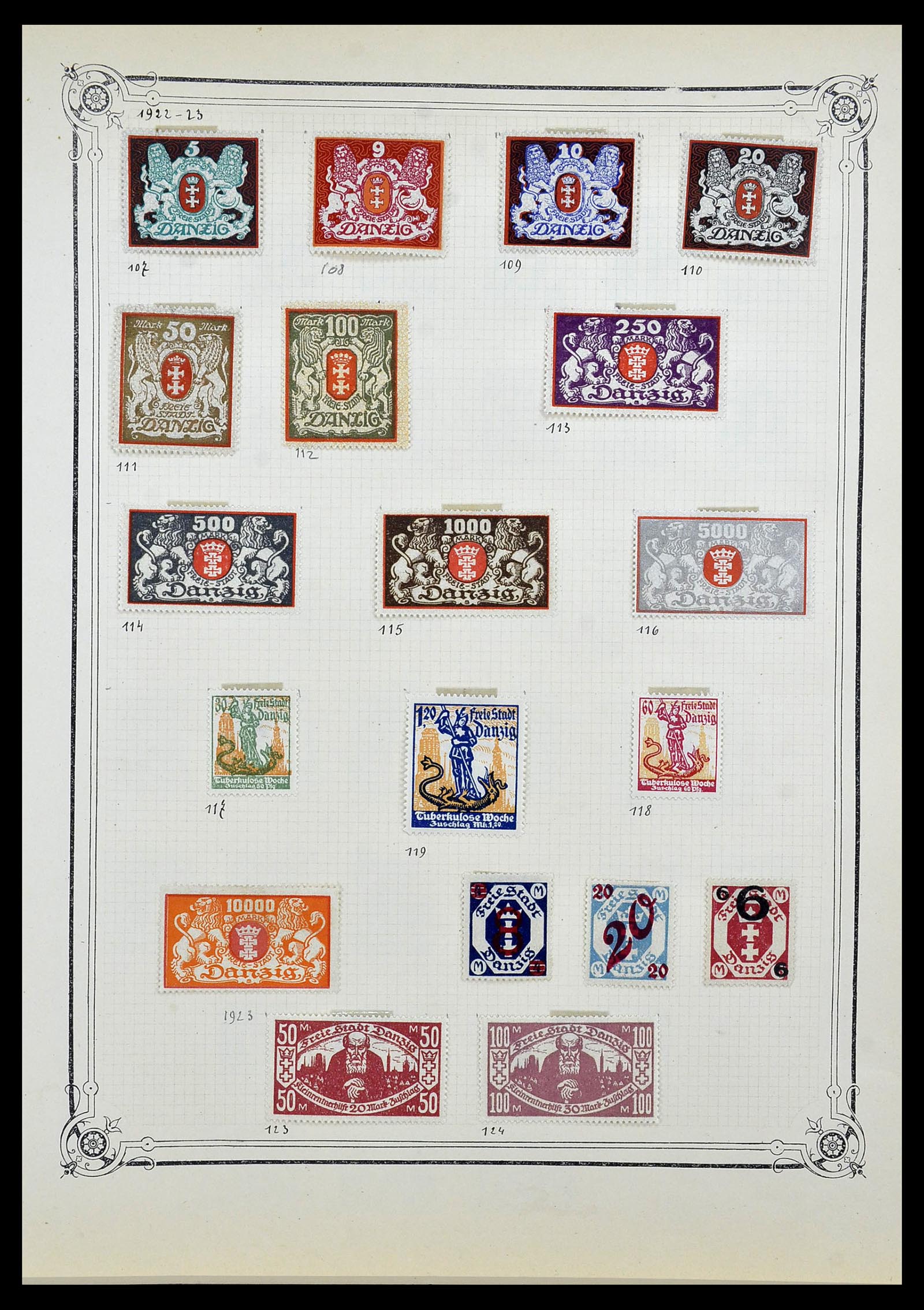 34140 0053 - Stamp collection 34140 World 1840-1930.