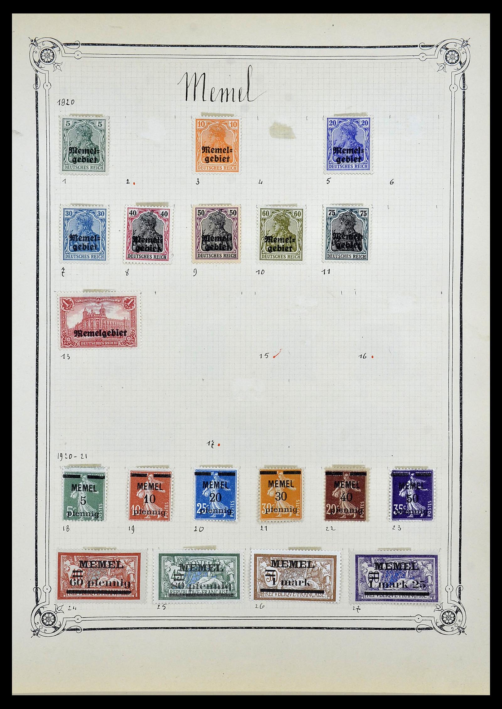 34140 0062 - Stamp collection 34140 World 1840-1930.