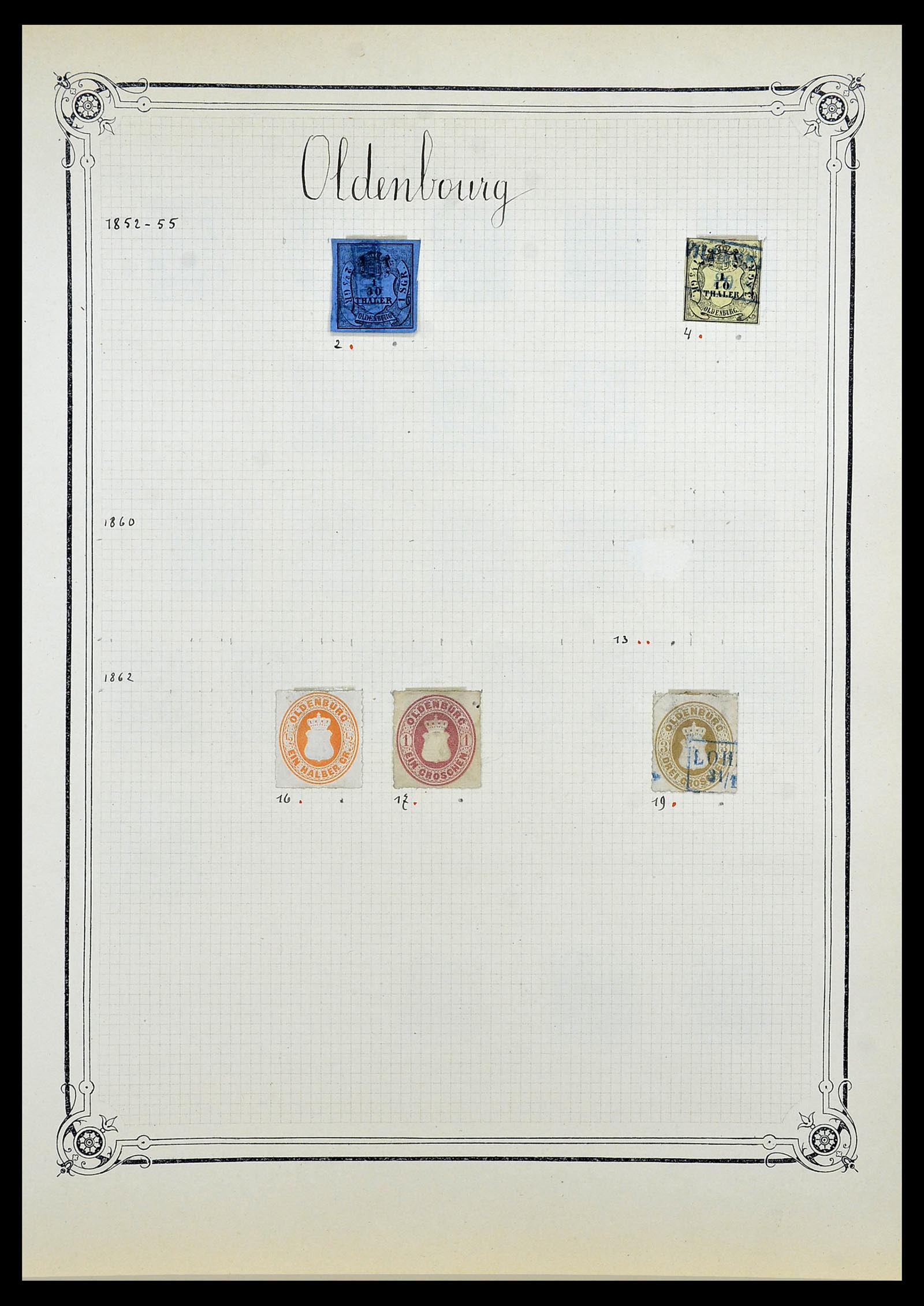 34140 0065 - Stamp collection 34140 World 1840-1930.