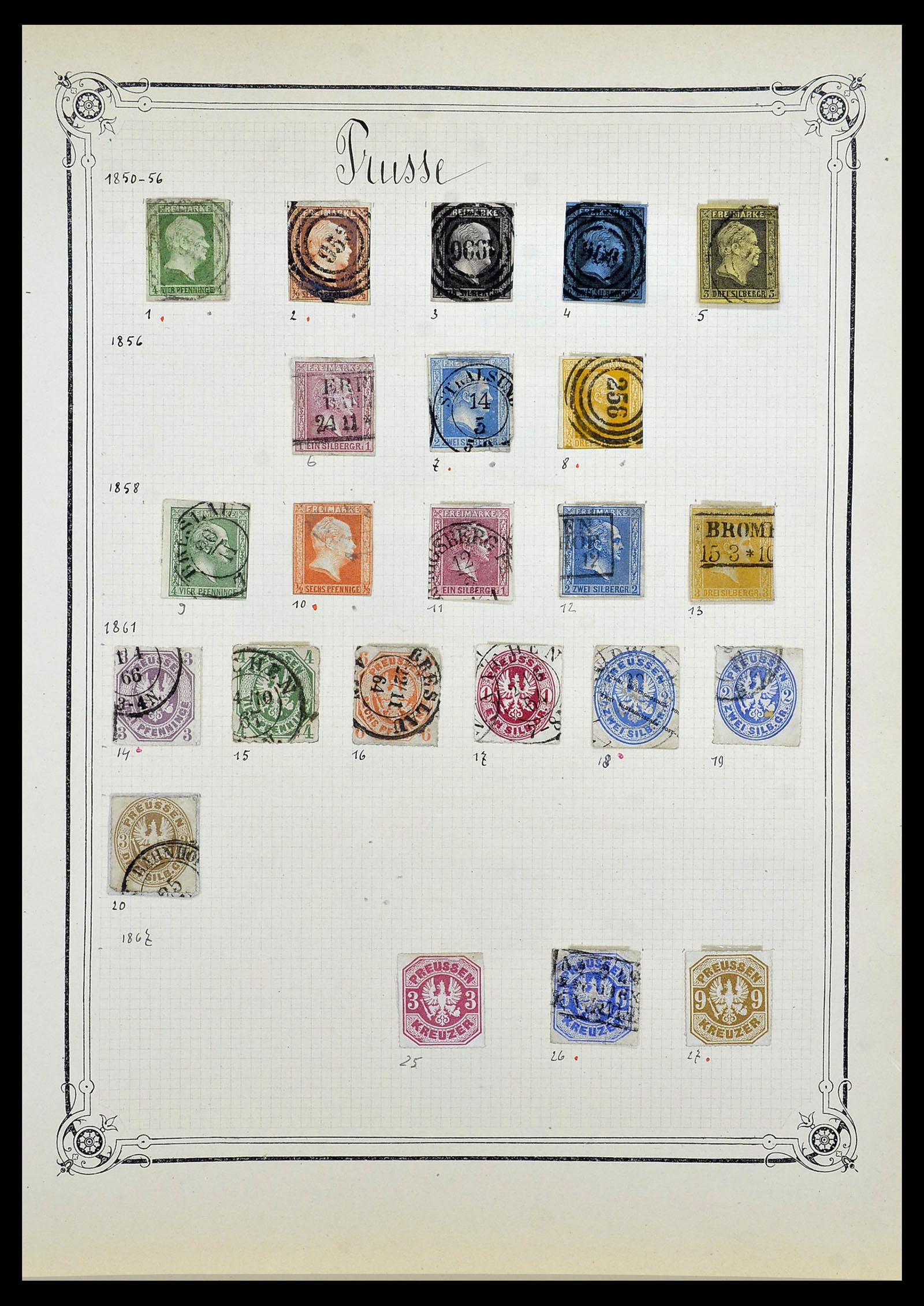34140 0066 - Stamp collection 34140 World 1840-1930.