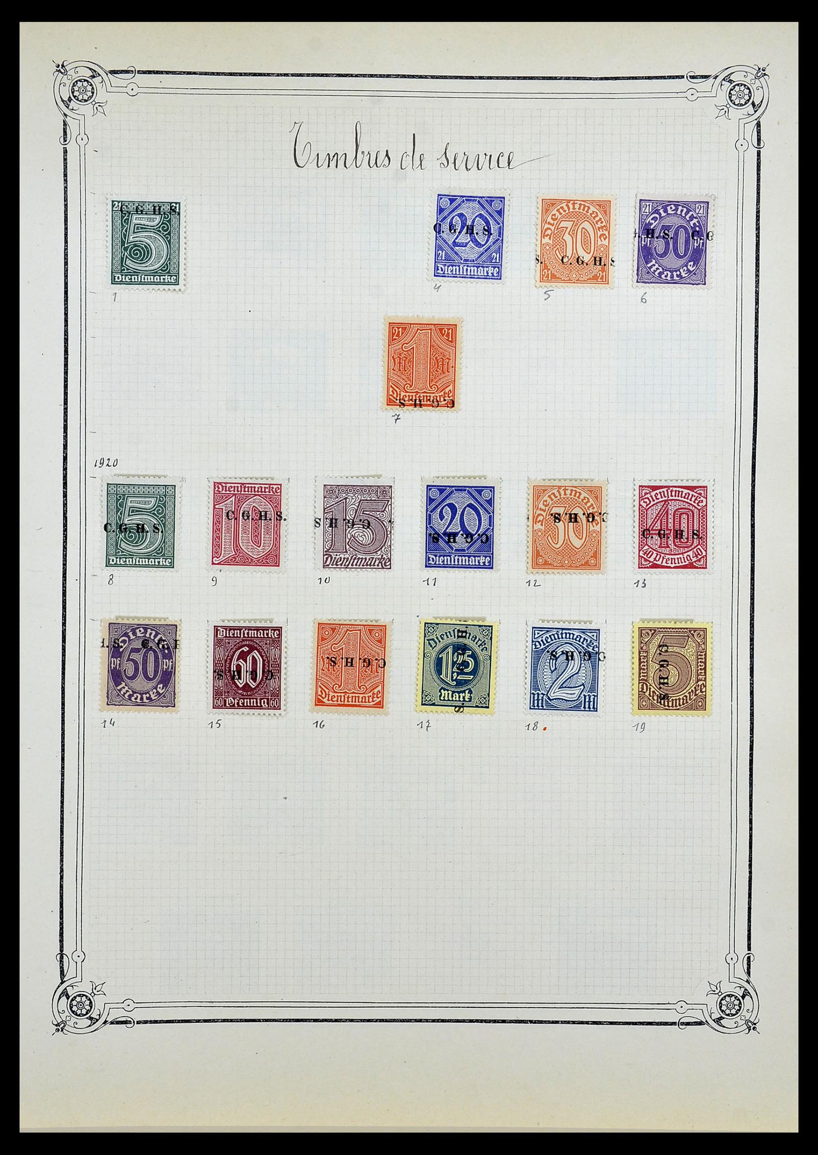 34140 0072 - Stamp collection 34140 World 1840-1930.