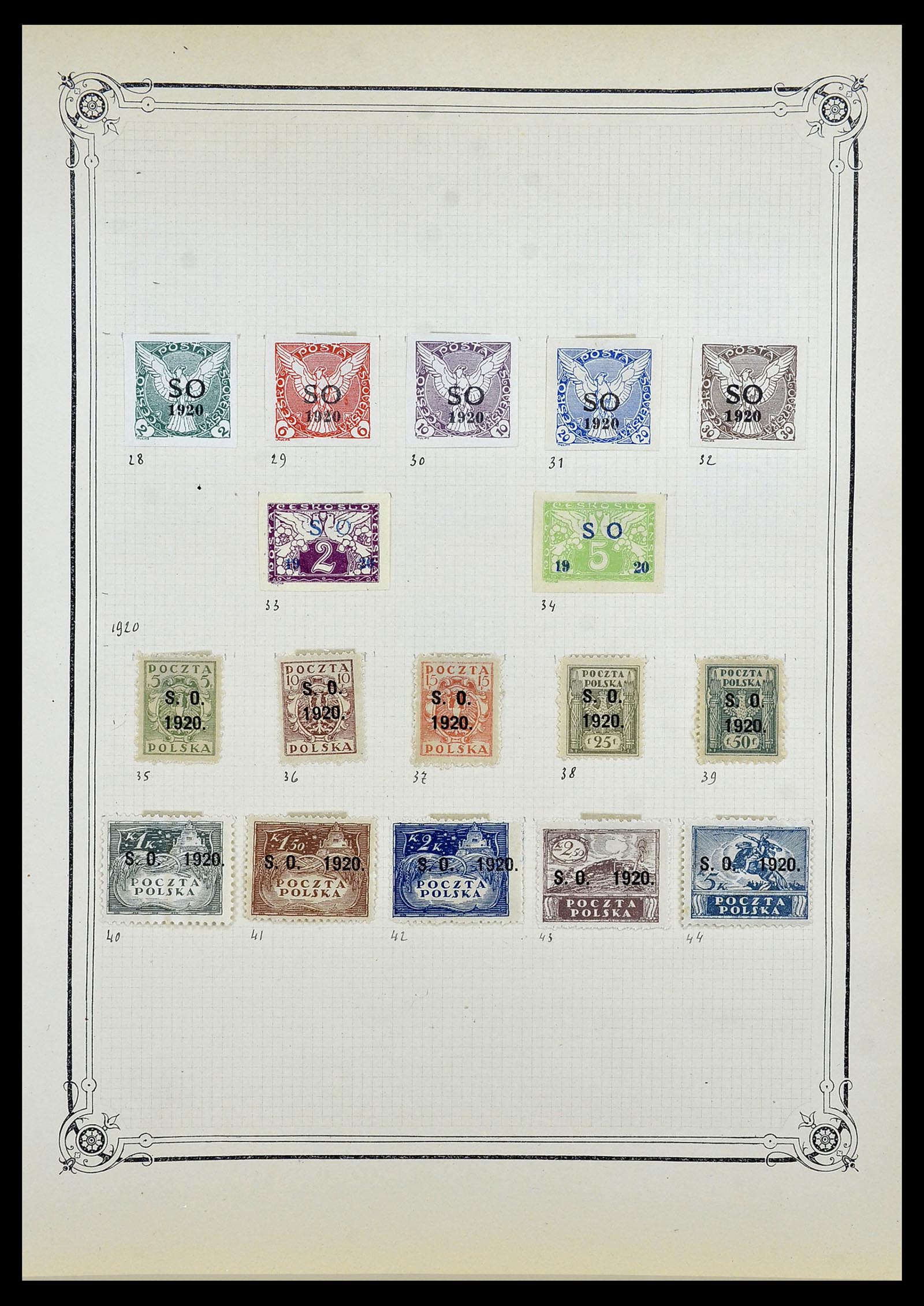 34140 0074 - Stamp collection 34140 World 1840-1930.