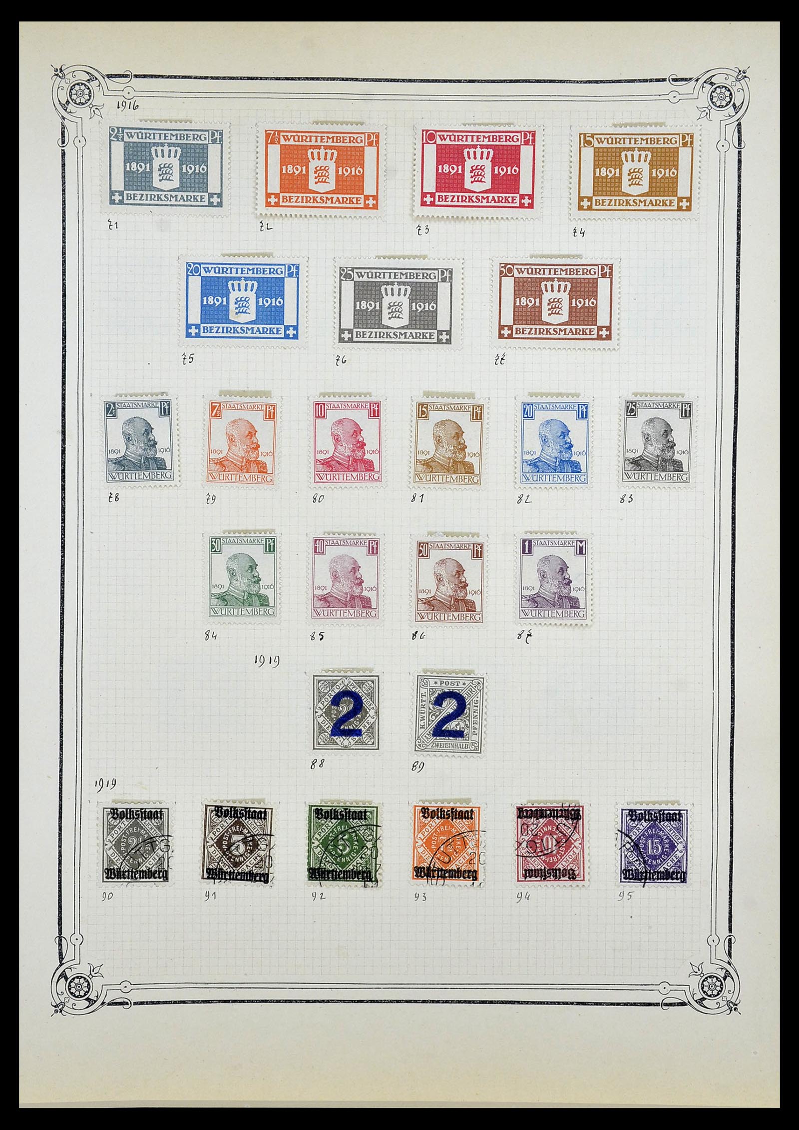 34140 0080 - Stamp collection 34140 World 1840-1930.