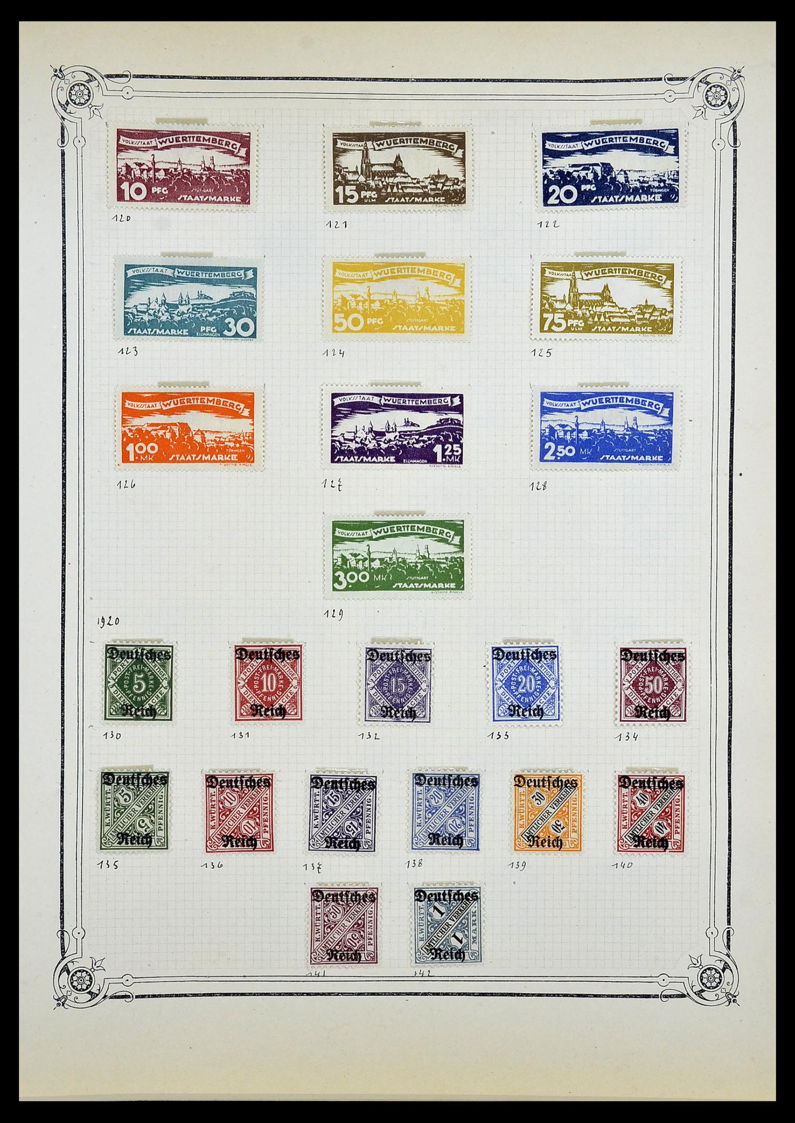34140 0082 - Stamp collection 34140 World 1840-1930.