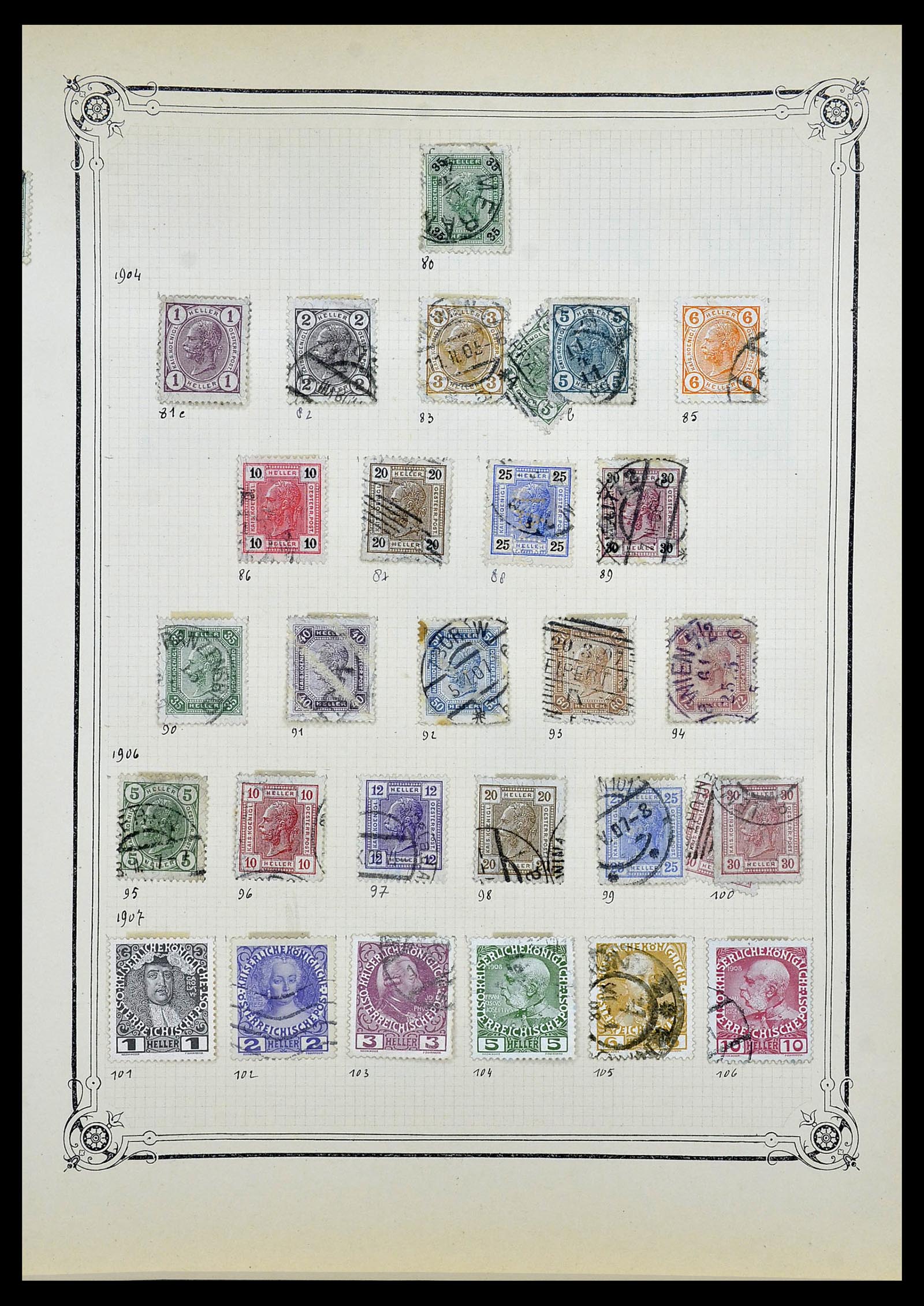 34140 0086 - Stamp collection 34140 World 1840-1930.